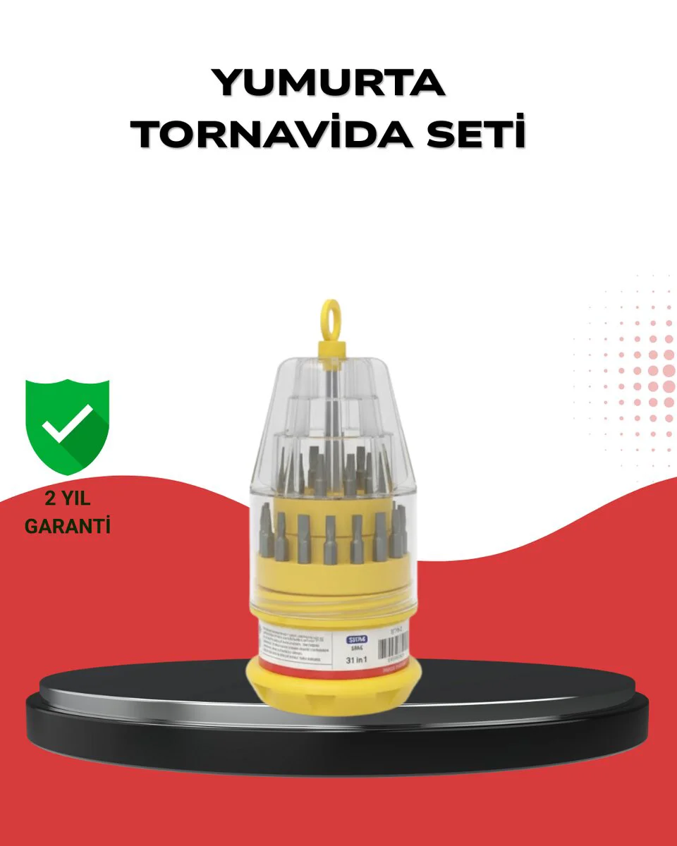 Kompakt Tornavida Seti - Elektronik Tamiri İçin Pratik ve Taşınabilir Çözüm