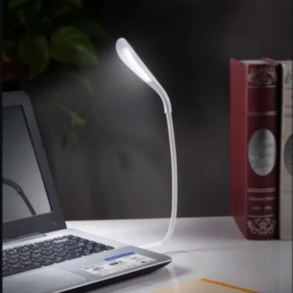 Kompakt USB Beyaz 14 Ledli 3 Kademeli Dokunmatik Okuma Lambası