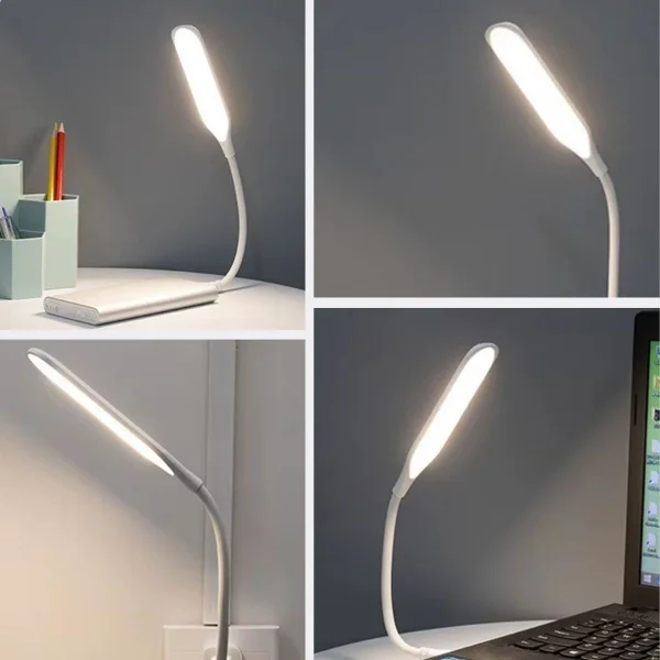 Kompakt USB Beyaz 14 Ledli 3 Kademeli Dokunmatik Okuma Lambası