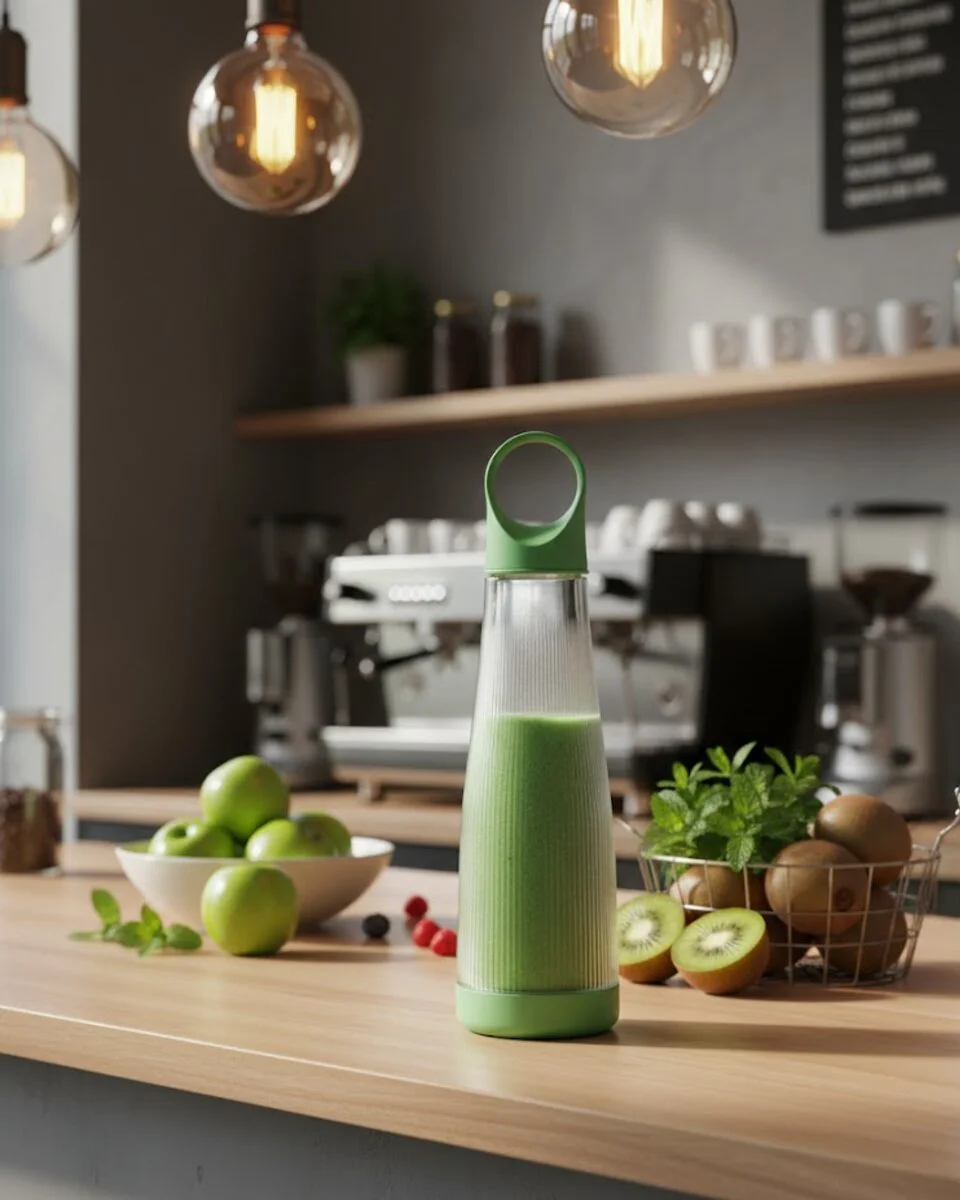 Kompakt USB Şarjlı Portable Blender - Sağlıklı İçecekler İçin Taşınabilir Smoothie Makinesi