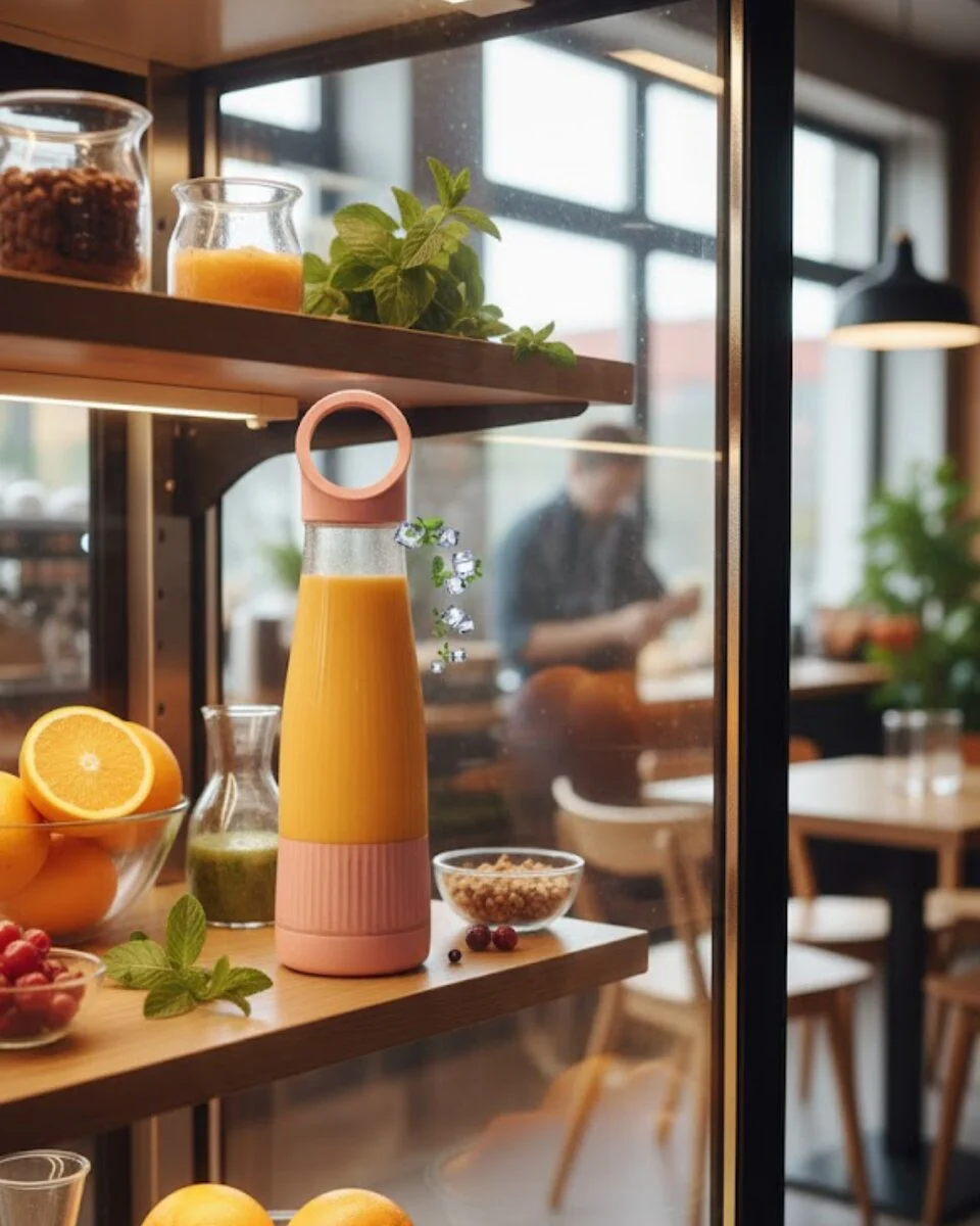 Kompakt USB Şarjlı Smoothie Blender - Günlük Hayatın Pratik Çözümü