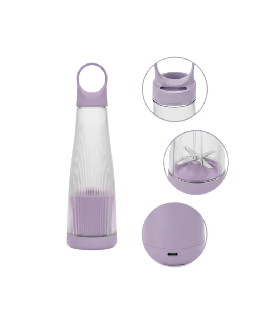Kompakt USB Şarjlı Smoothie Blender - 400ml Taşınabilir Mutfak Robotu