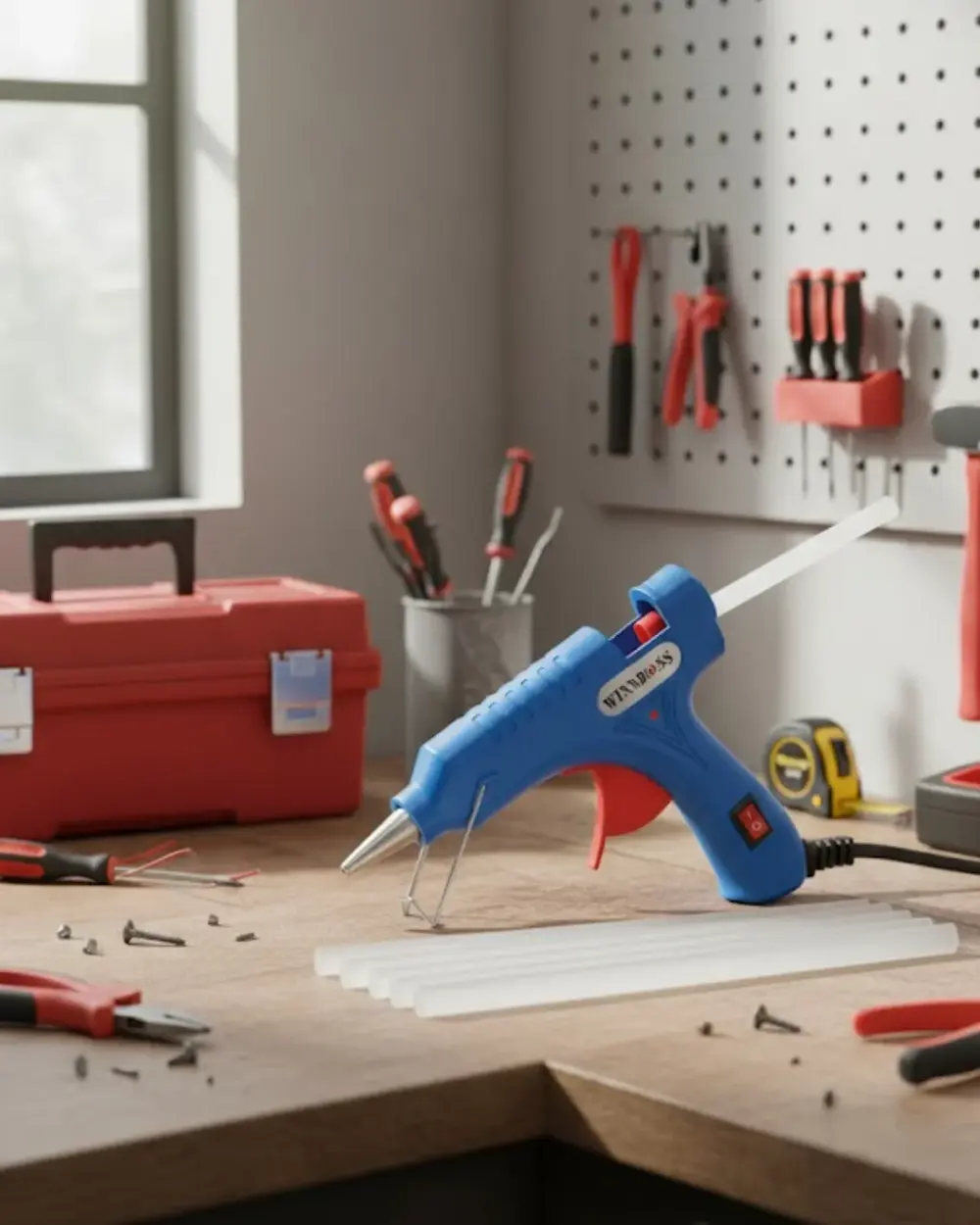 Kompakt ve Hafif 20W Silikon Tabancası 7.5 mm Silikon Uyumlu 5 Ad