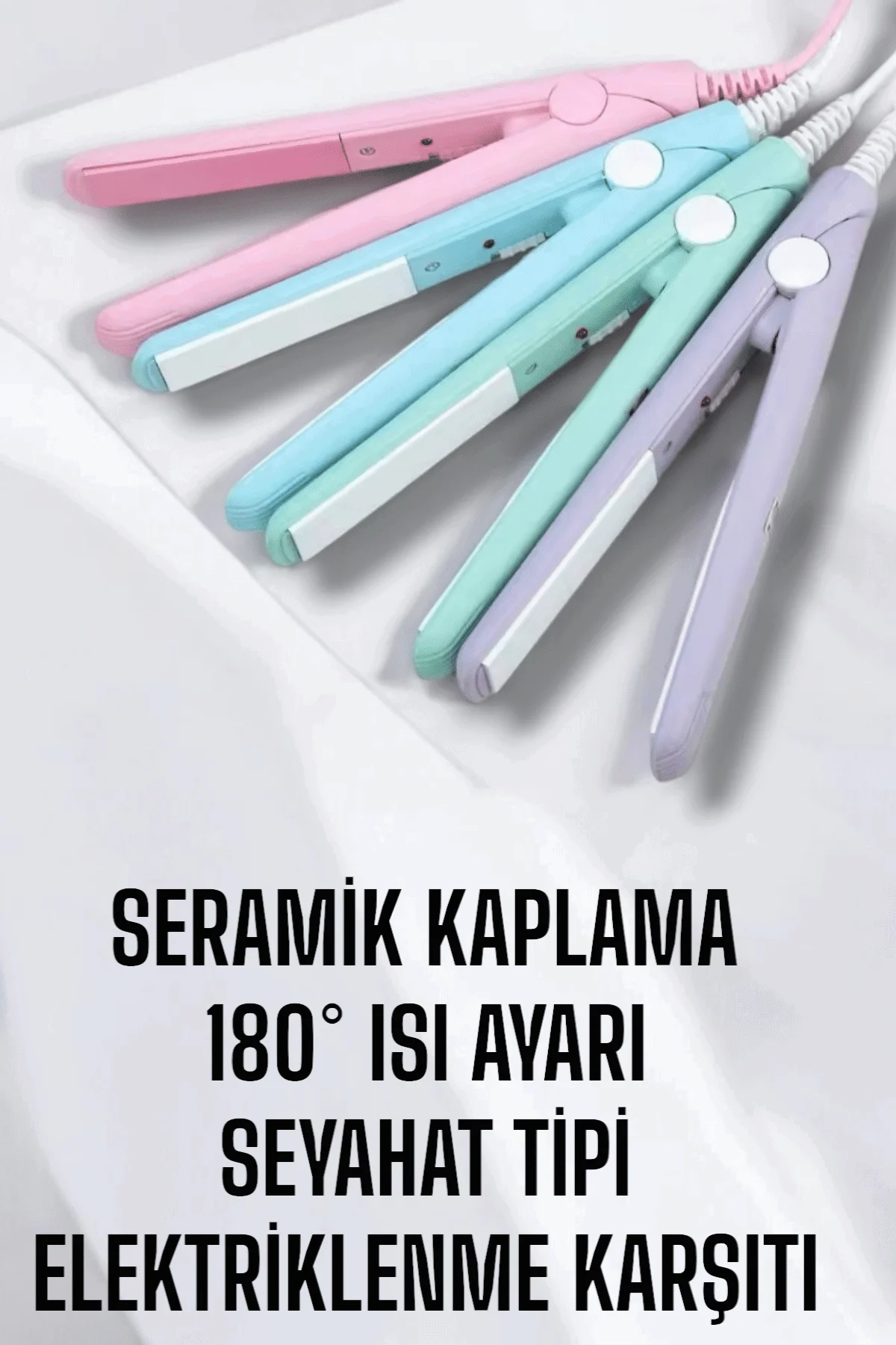 Kompakt ve Hafif: Elektriklenme Karşıtı Mini Saç Düzleştirici