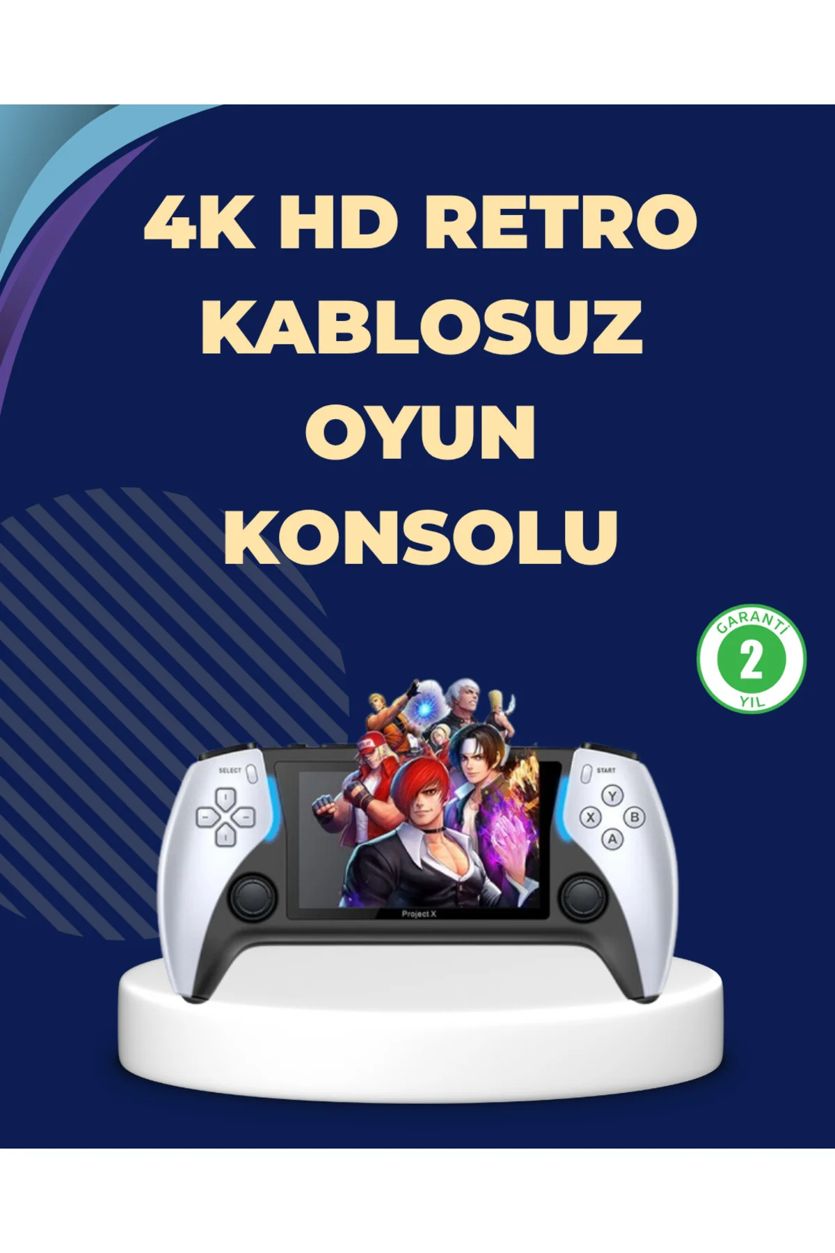Kompakt Ve Hafif Retro Oyun Konsolu 1000 Klasik Oyun Dahil