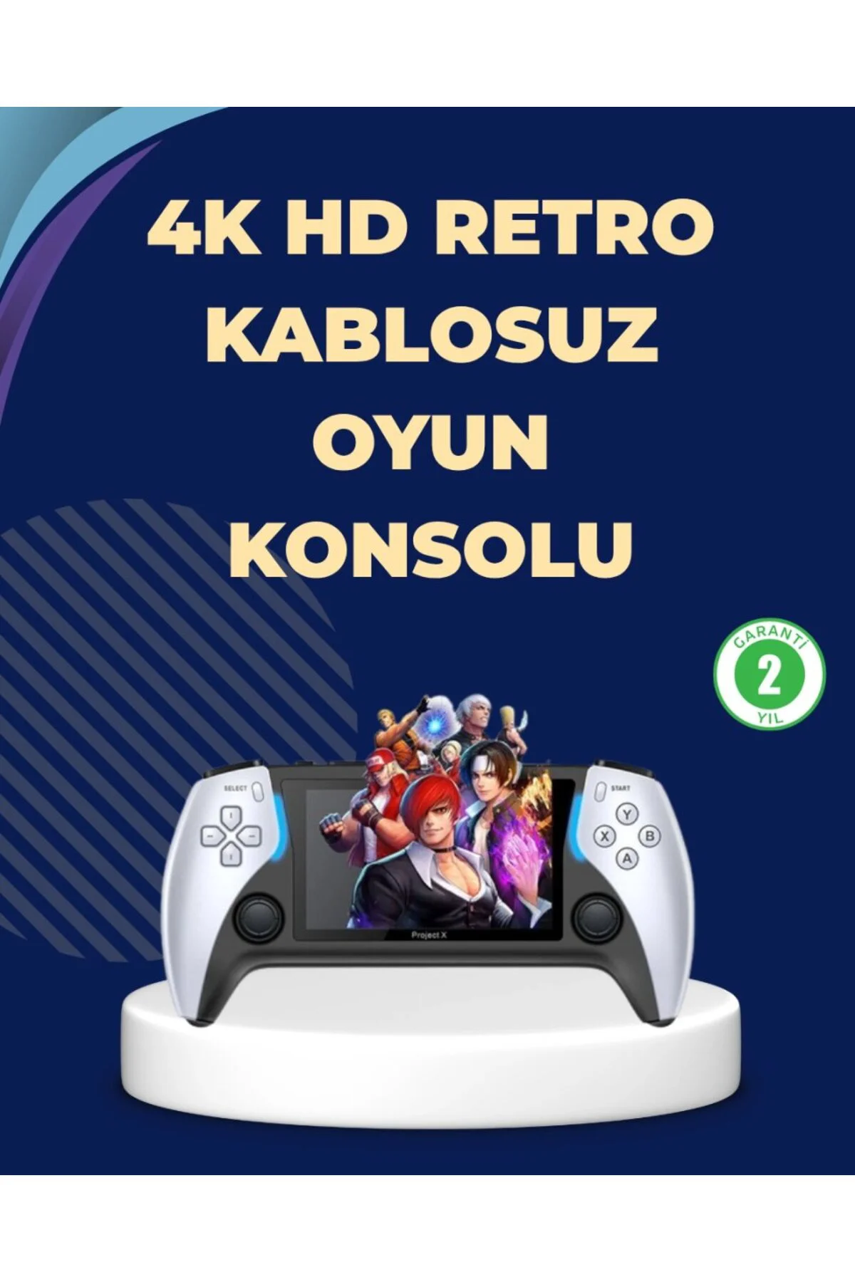 Kompakt Ve Hafif Retro Oyun Konsolu 1000 Klasik Oyun Dahil