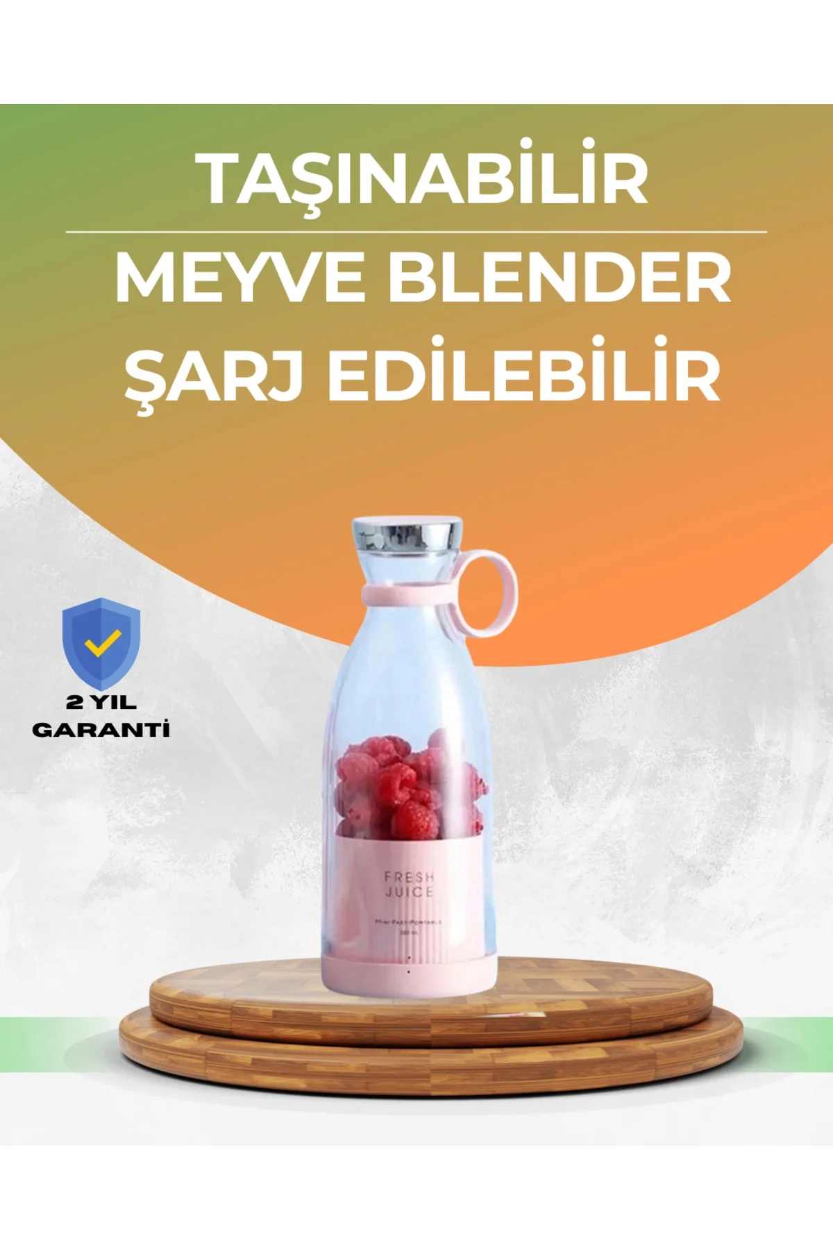 Kompakt ve Şık Tasarımlı Taze Meyve Suyu Hazırlayıcı
