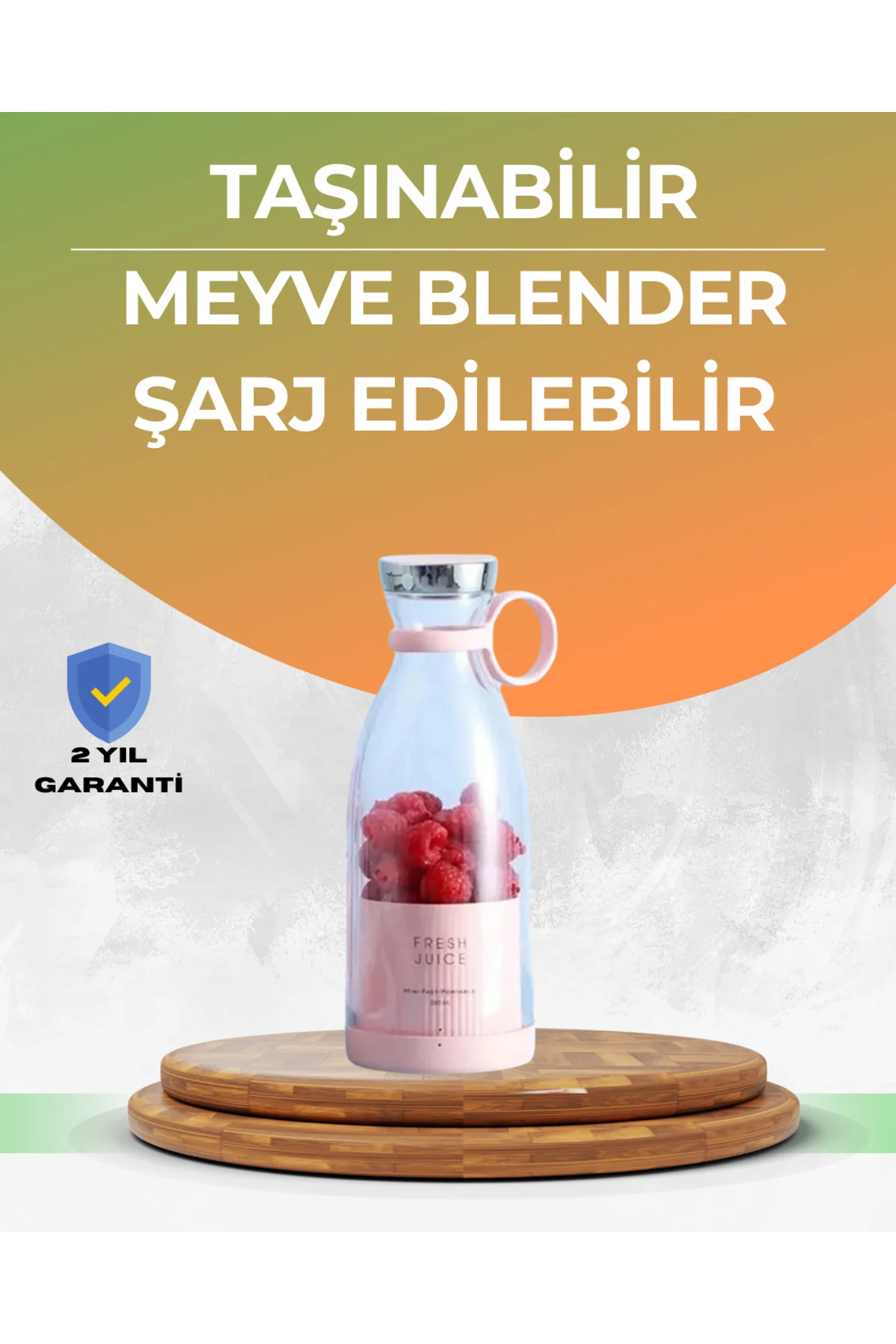 Kompakt ve Şık Tasarımlı Taze Meyve Suyu Hazırlayıcı