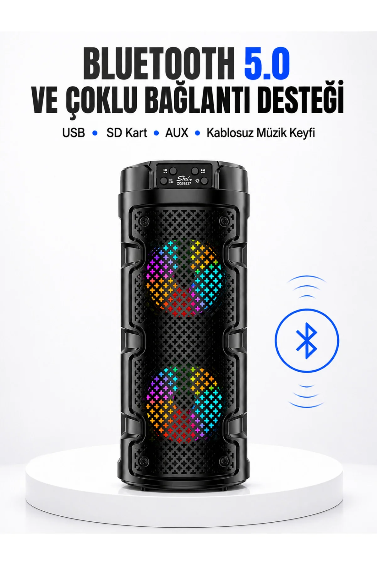 Kompakt ve Şık Tasarımlı Taşınabilir Hoparlör Yeni Nesil Kompakt ve Şık Tasarımlı Taşınabilir Hoparlör Yeni Nesil