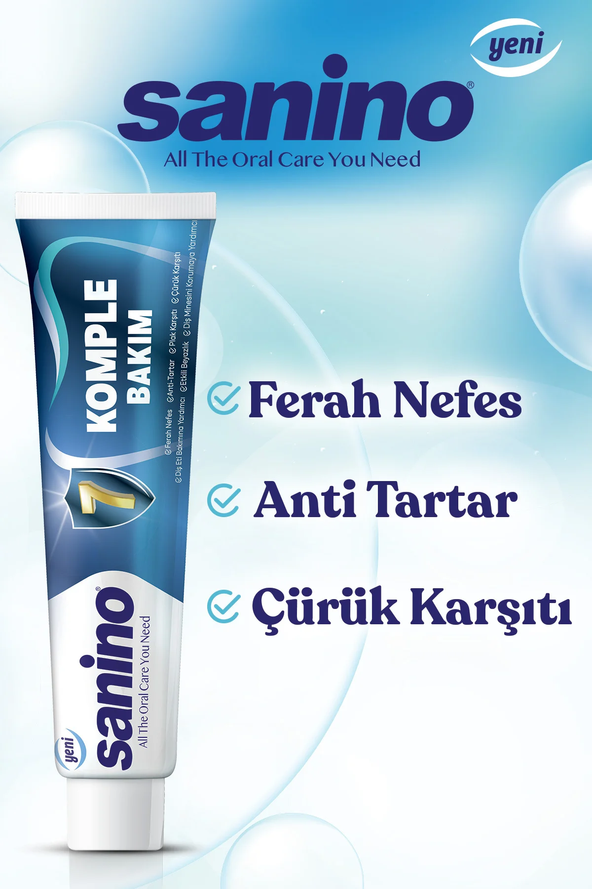 Komple Bakım Diş Macunu 6x75 ml Fiyatı, Yorumları ve Özellikleri