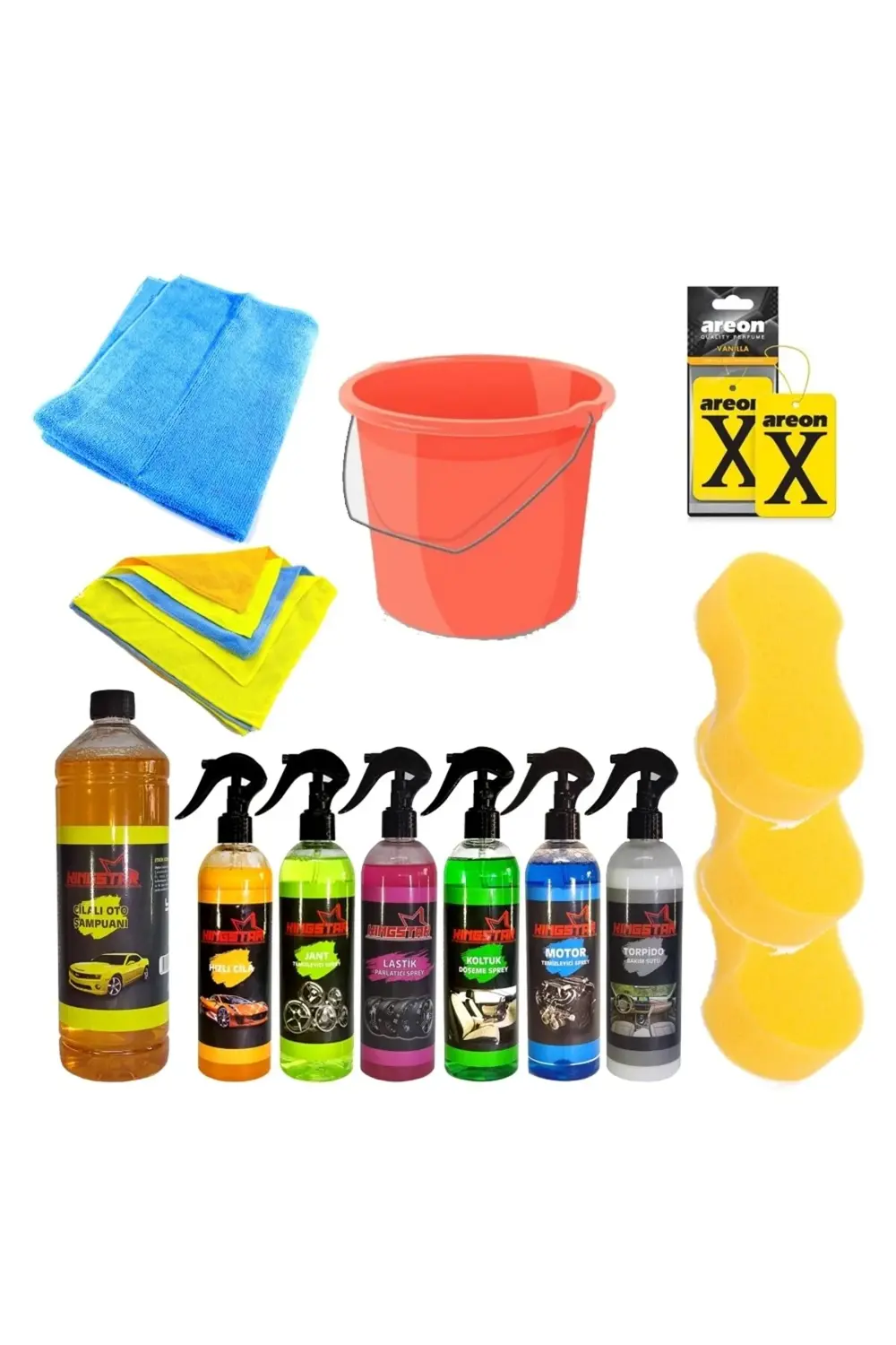 Komple Temizlik Seti ve Koku Paketi