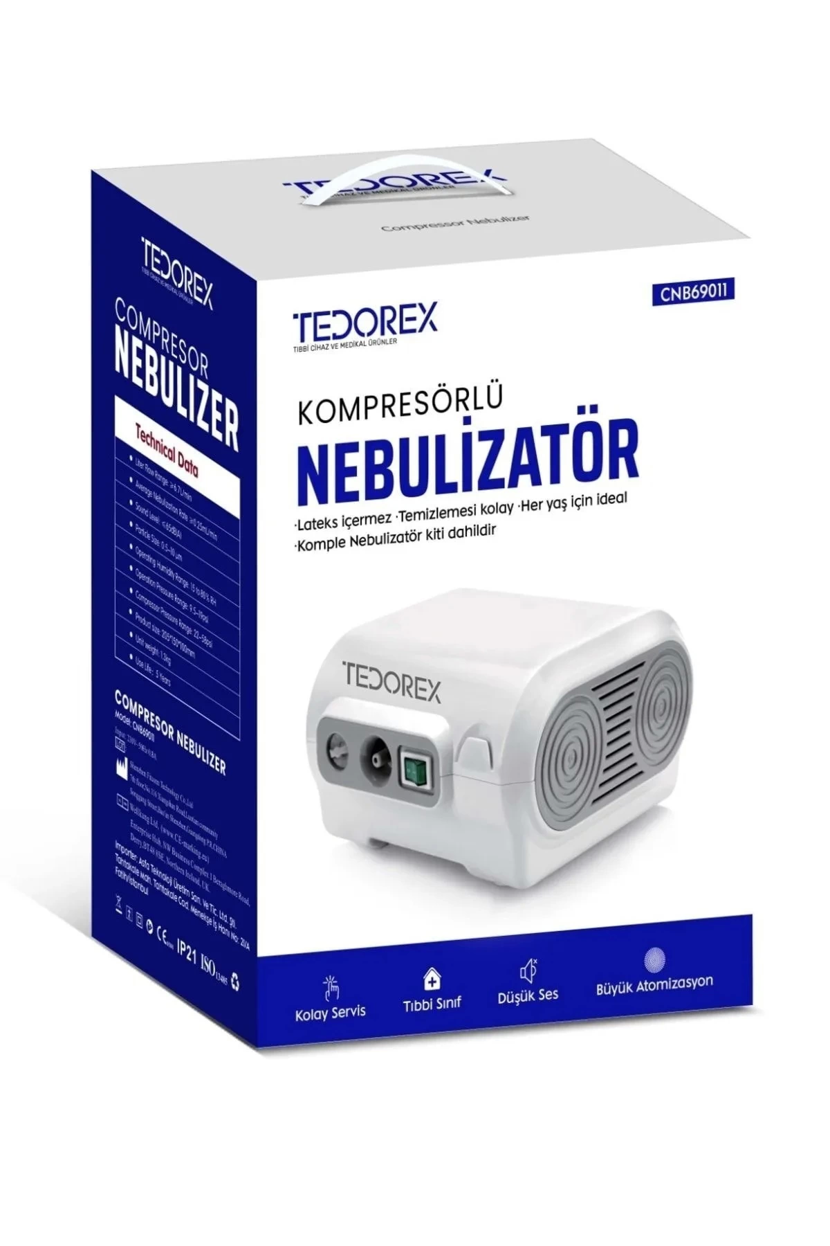 Kompresörlü Nebülizatör, Compressor Nebulizatör