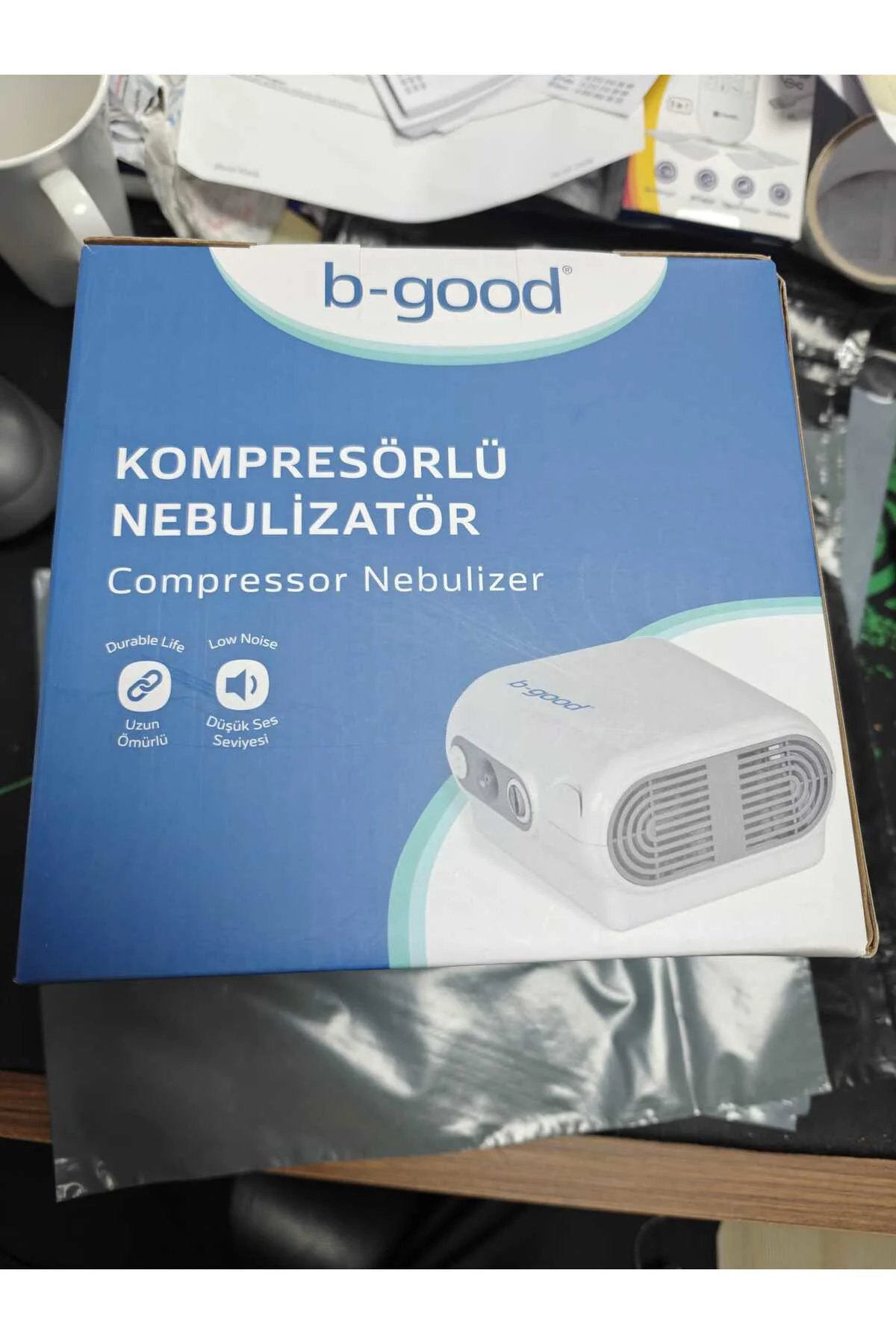Kompresörlü Nebulizatör (çantasız)