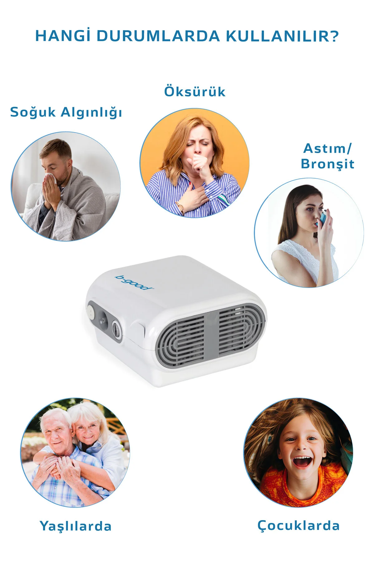 Kompresörlü Nebulizatör Kompresörlü Nebulizatör - Görsel 2