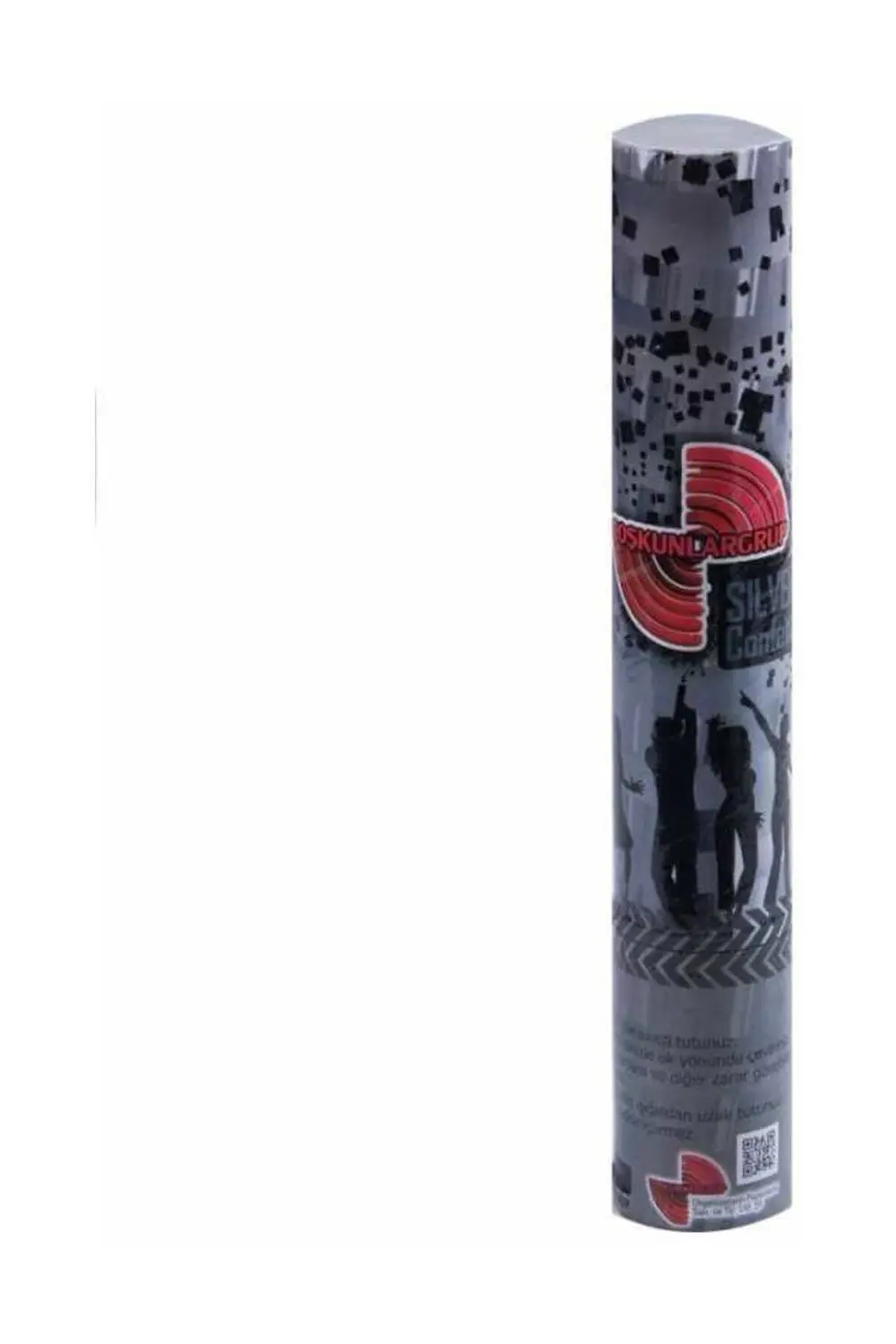 Konfeti 30 Cm Metalize Gümüş