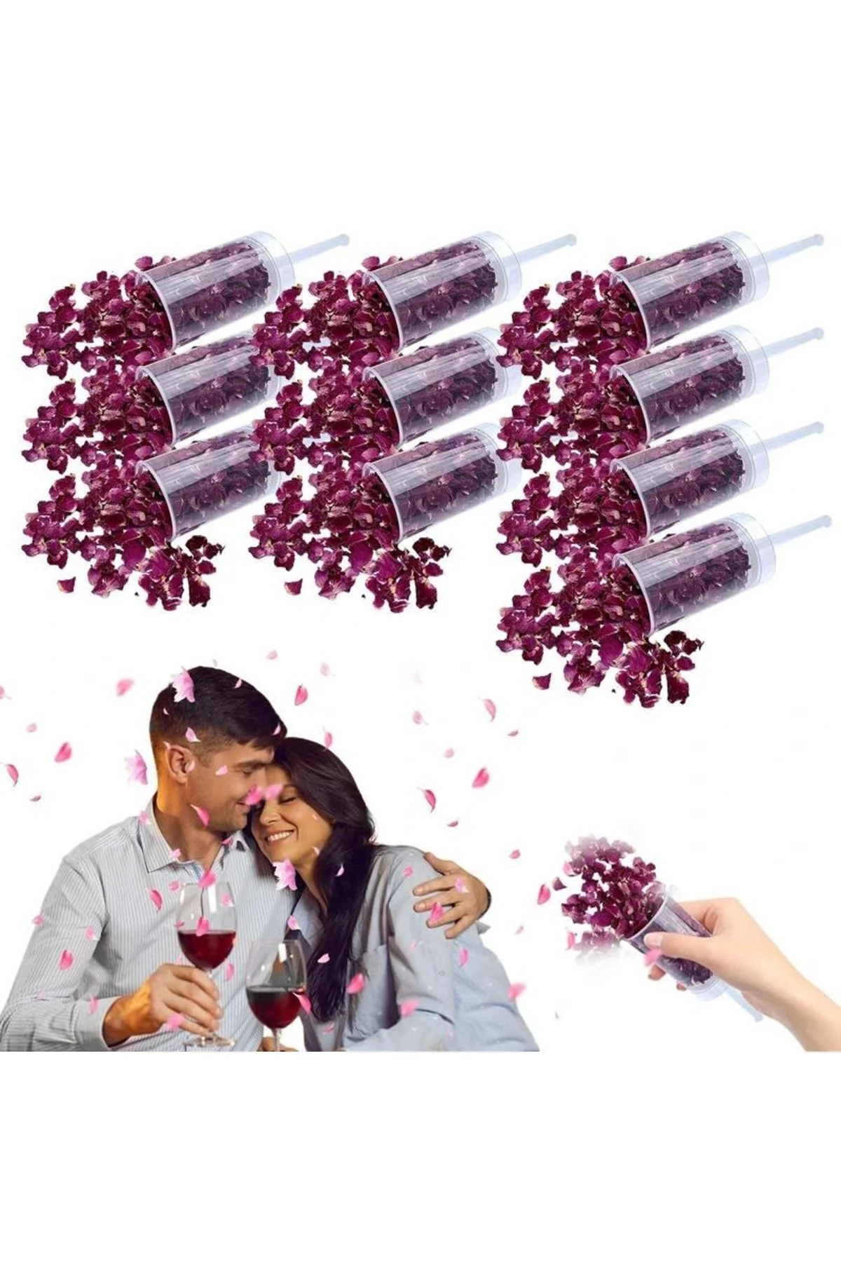 Konfetti Gül 4 ADET Konfetti Gül 4 ADET - Görsel 2