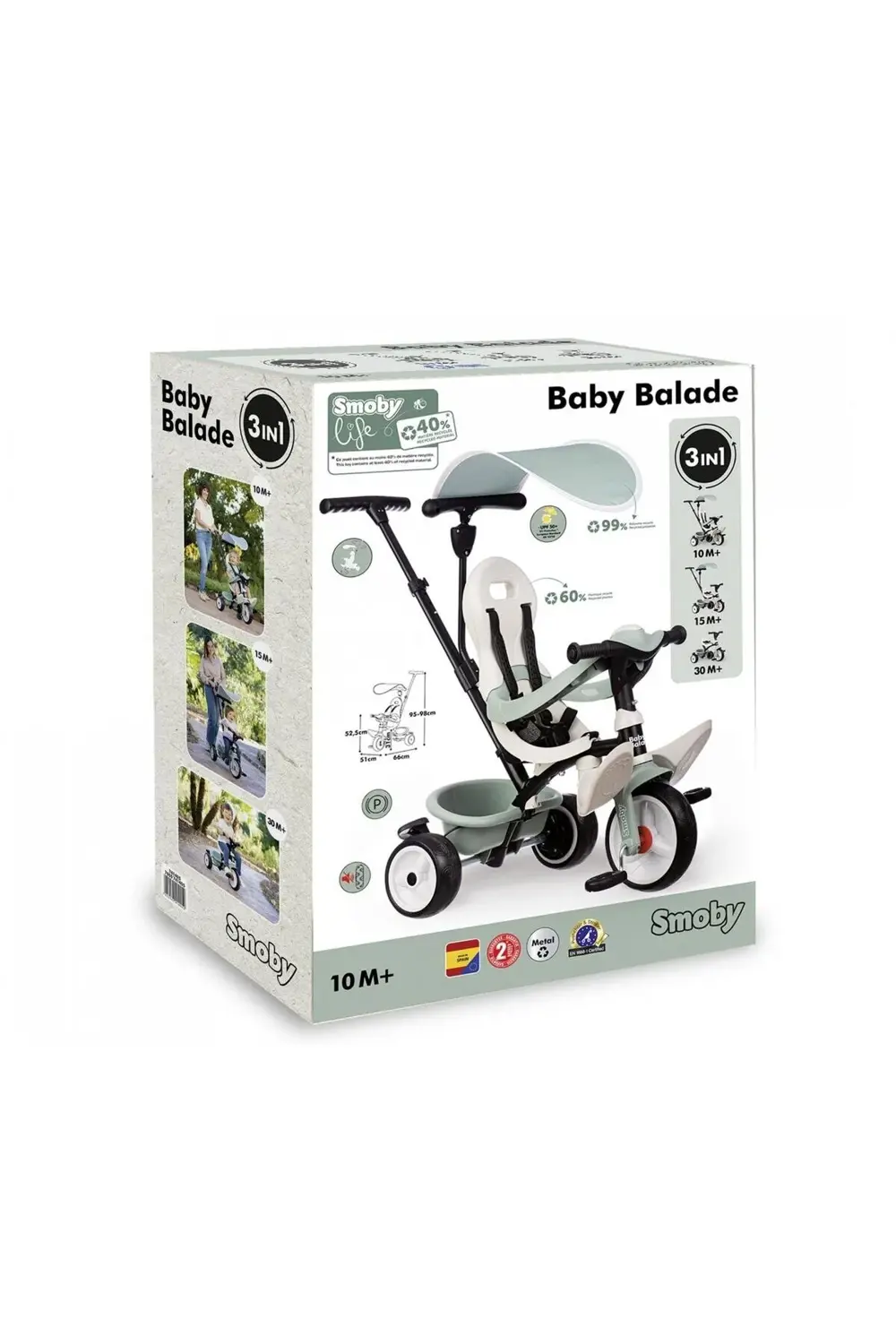 Konforlu Bebek Bisikleti 7600741405 Baby Balade ItRcycle S Life İ