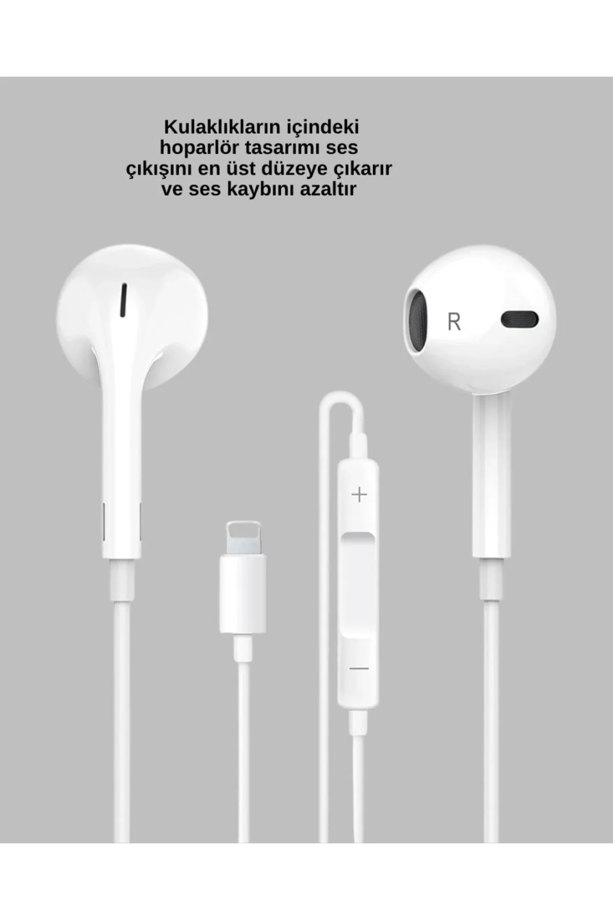 Konforlu Ergonomik Kare Tasarımlı Müzik Ve Çağrı Kulaklığı
