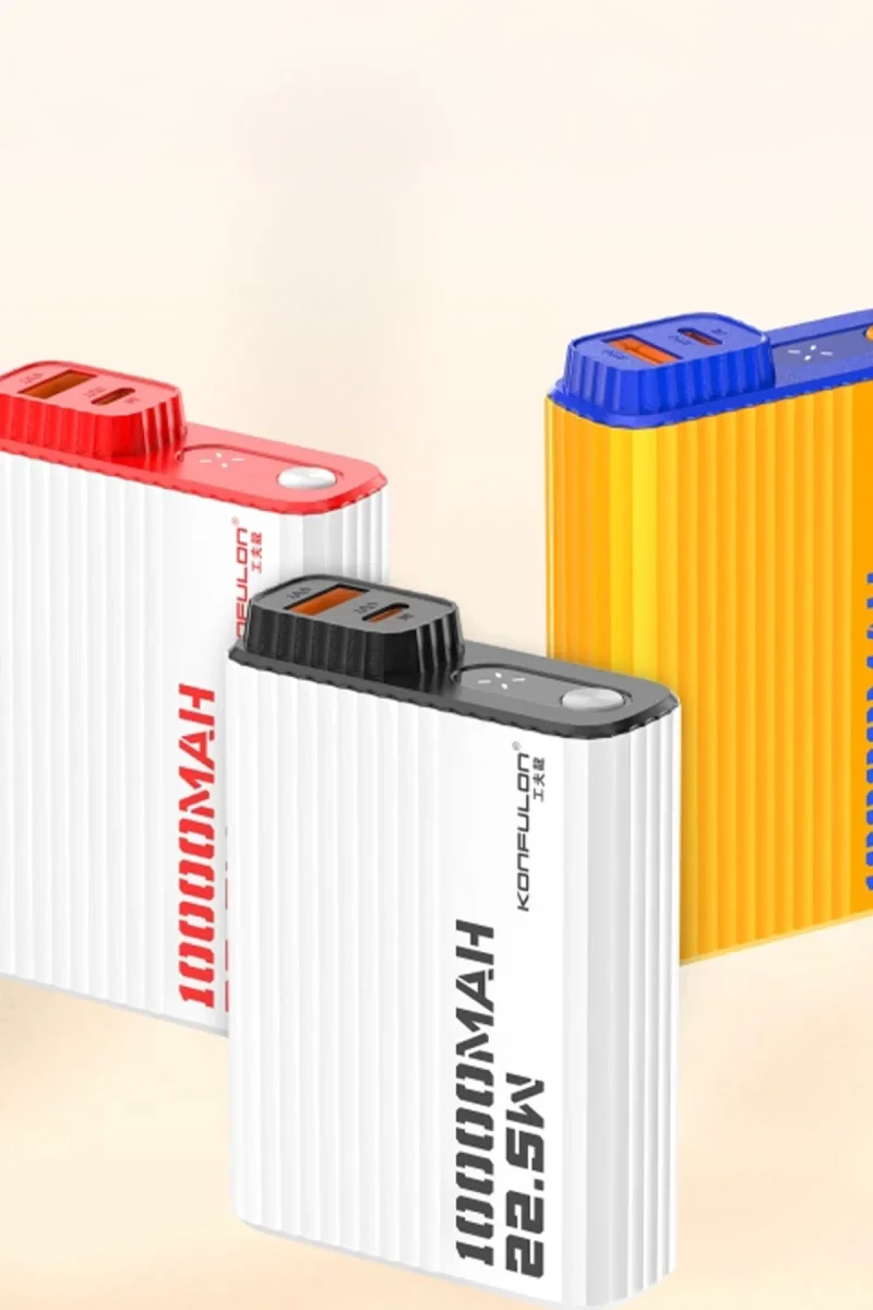Konfulon A40Q 10.000 mAh PD 20W Mini Powerbank - Siyah-Beyaz Fiyatı, Yorumları ve Özellikleri