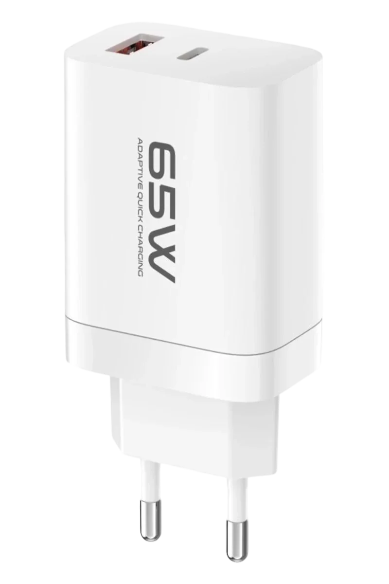 Konfulon C99Q 65W PD Destekli Type-C ve USB Çift Çıkışlı Hızlı Şarj Adaptörü - Beyaz Fiyatı, Yorumları ve Özellikleri