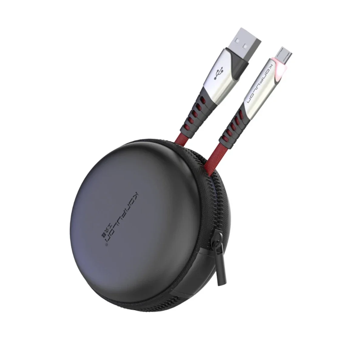 Konfulon DC16 Micro USB Kablo 1M 2.4A - Kırmızı - Görsel 2