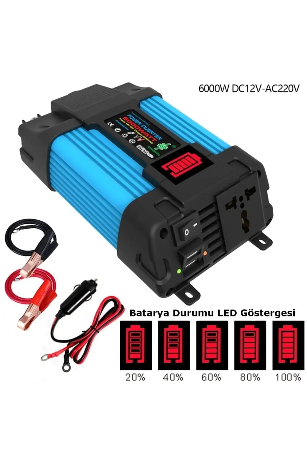 Konfulon XLF 500W Şarj Cihazı - Mavi