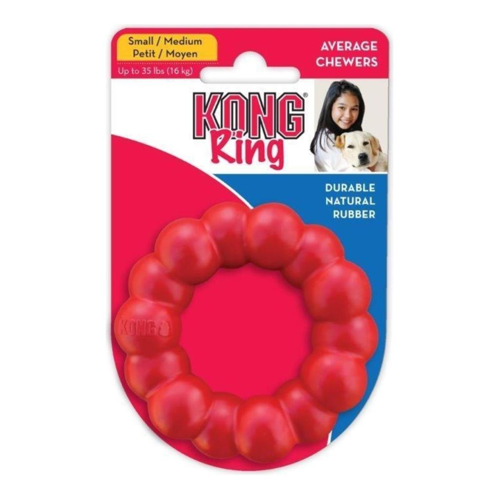 Kong Ring Köpekler için Yüzük Şeklinde Çok Amaçlı Isırma Oyuncağı