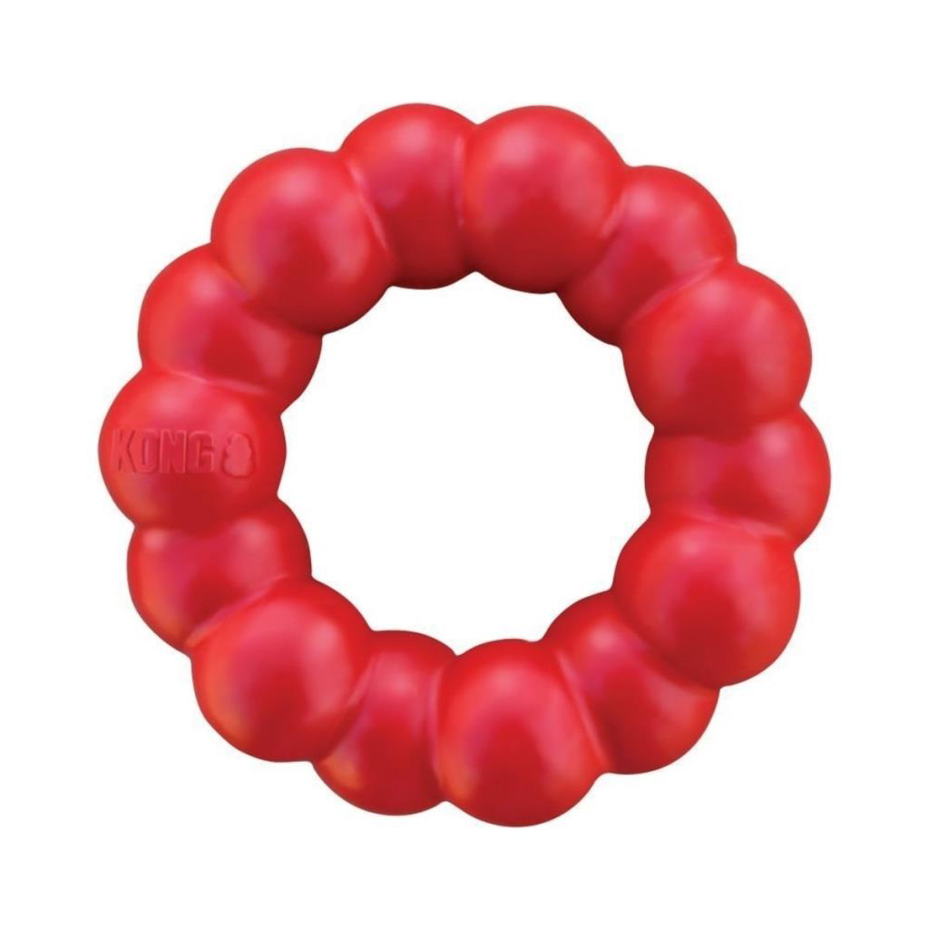 Kong Ring Köpekler için Yüzük Şeklinde Çok Amaçlı Isırma Oyuncağı
