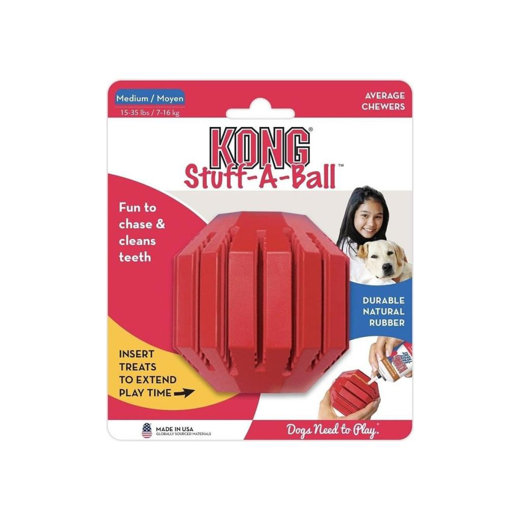 Kong Stuff-A-Ball Çok Amaçlı Köpek Oyuncağı Medium Kong Stuff-A-Ball Çok Amaçlı Köpek Oyuncağı Medium