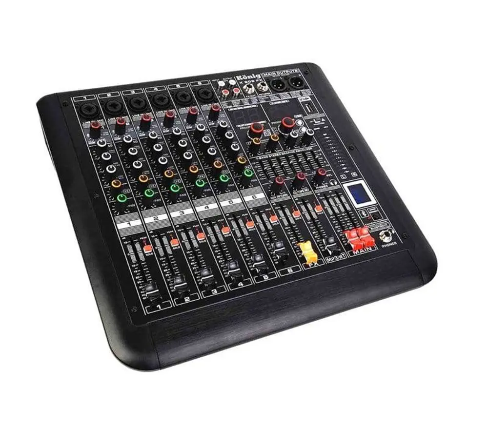 König K-606 FX 6 Kanal Deck Mikser