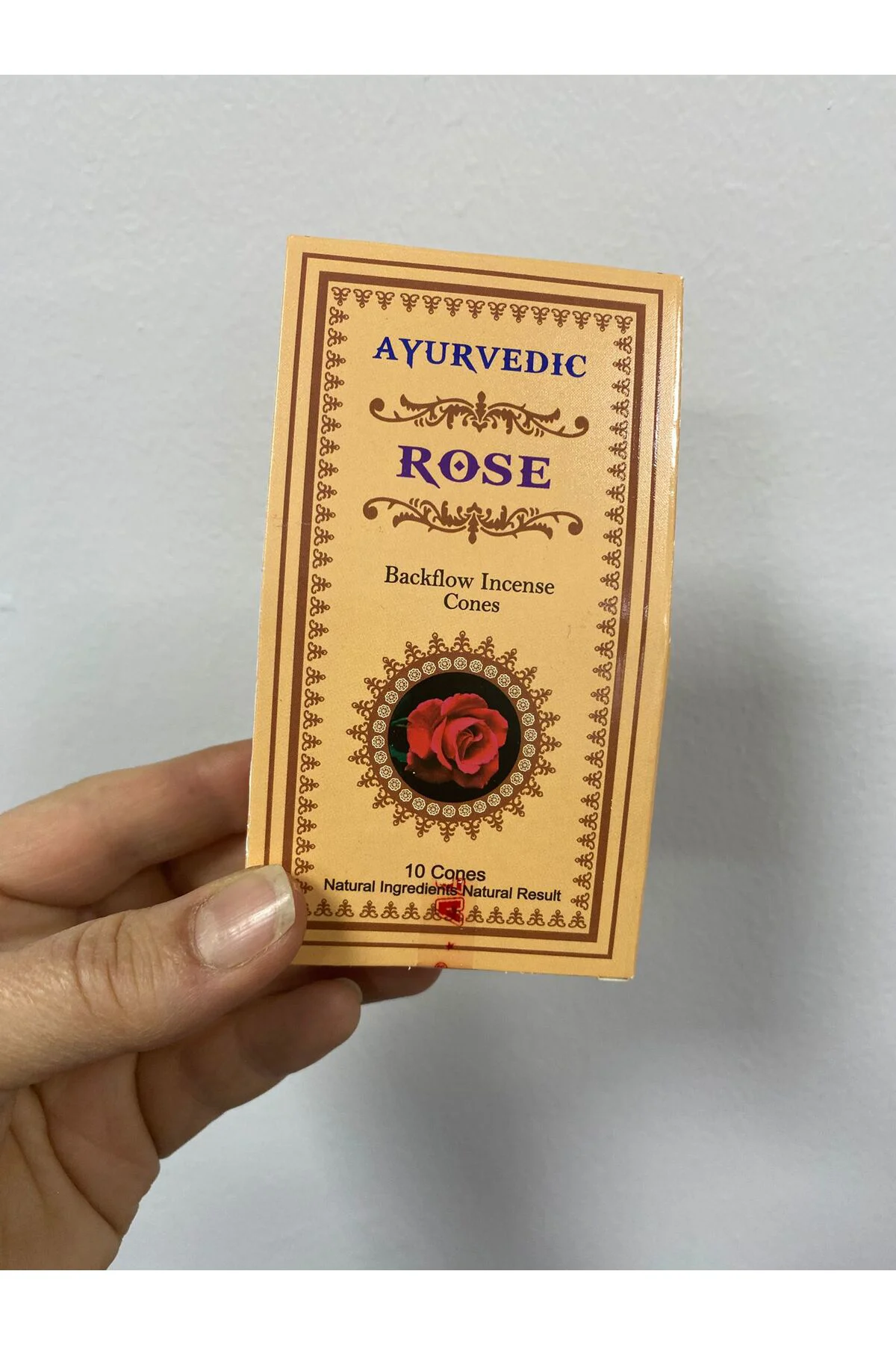Konik ( Geri Akış ) Tütsü Rose Aromalı Konik Rose