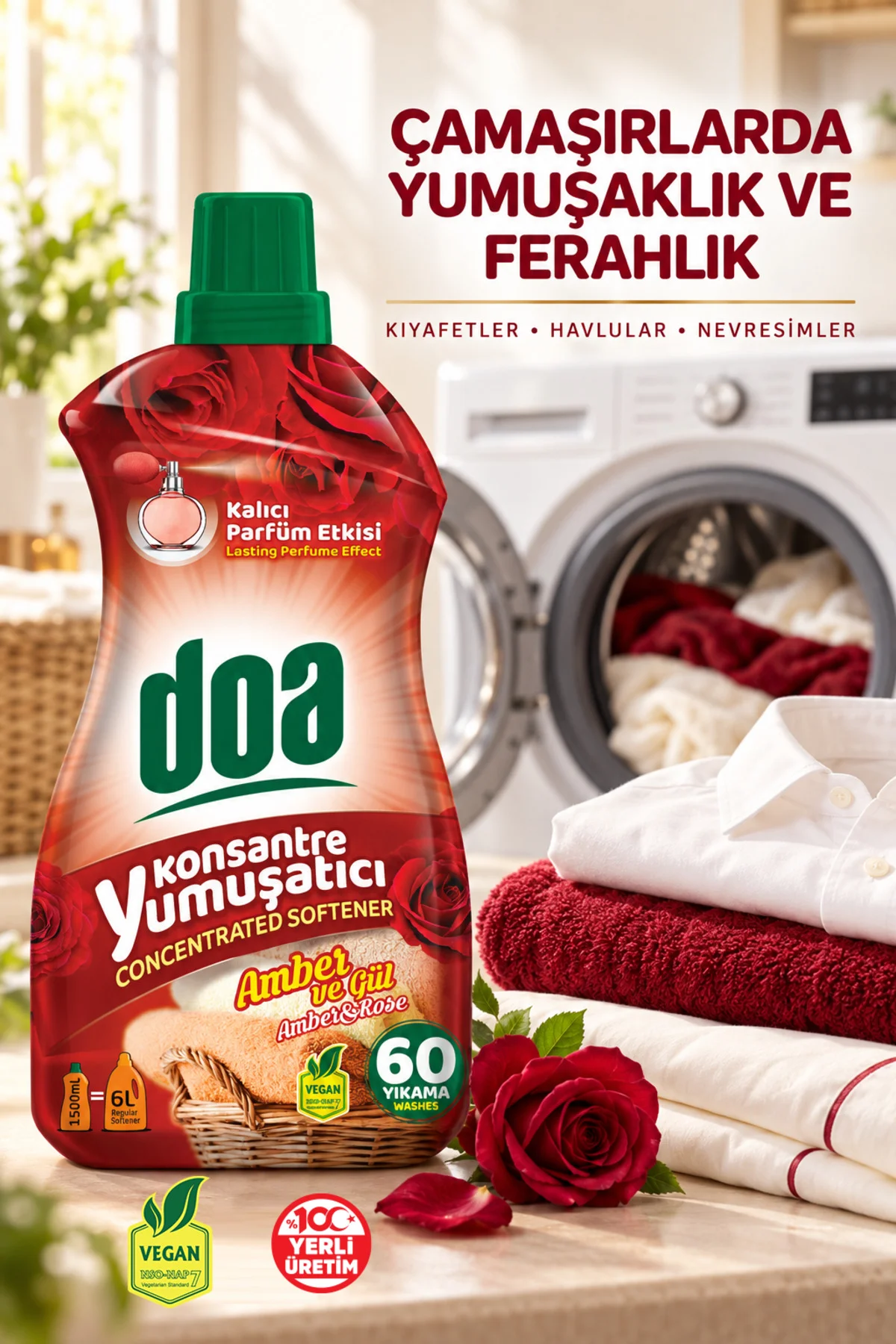 KONSANTRE AMBER VE GÜL / 1500 ML KONSANTRE AMBER VE GÜL / 1500 ML - Görsel 4