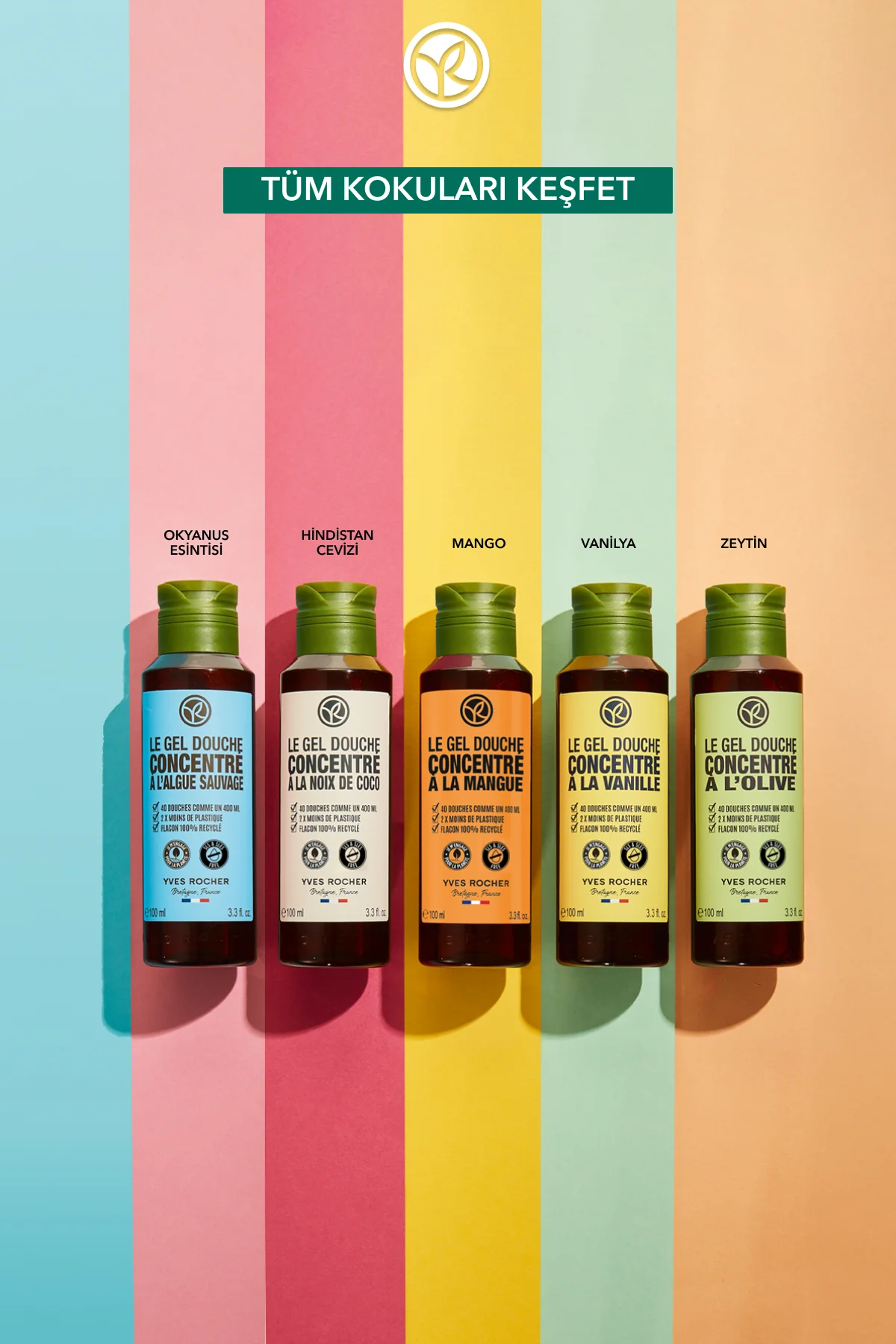 Konsantre Duş Jeli - Nemlendirici Egzotik Vanilya -SLS,SLES İçerm