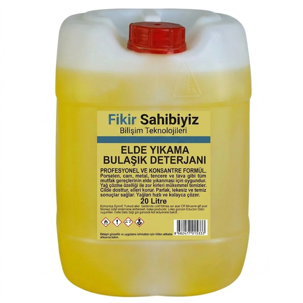 Konsantre Elde Yıkama Sıvı Bulaşık Deterjanı Profesyonel Yağ Çözü Konsantre Elde Yıkama Sıvı Bulaşık Deterjanı Profesyonel Yağ Çözü
