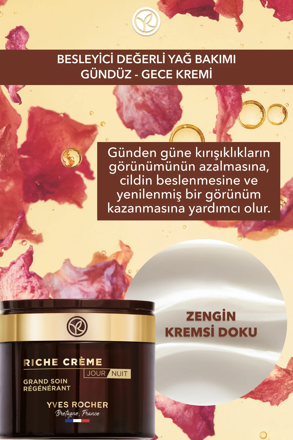 Konsantre Krem - Besleyici Yaşlanma Karşıtı Değerli Yağ Bakımı / 