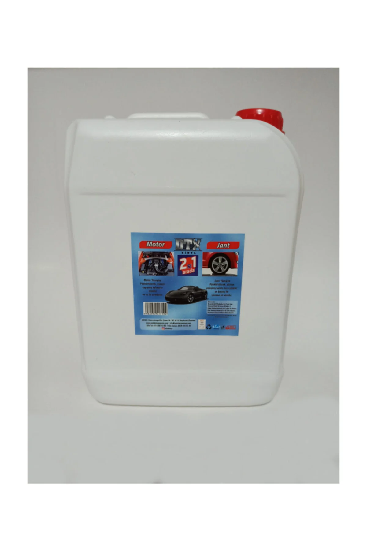Konsantre Motor Ve Jant Temizleme Ilacı Yağ Sök. Etkili 22/25 Kg