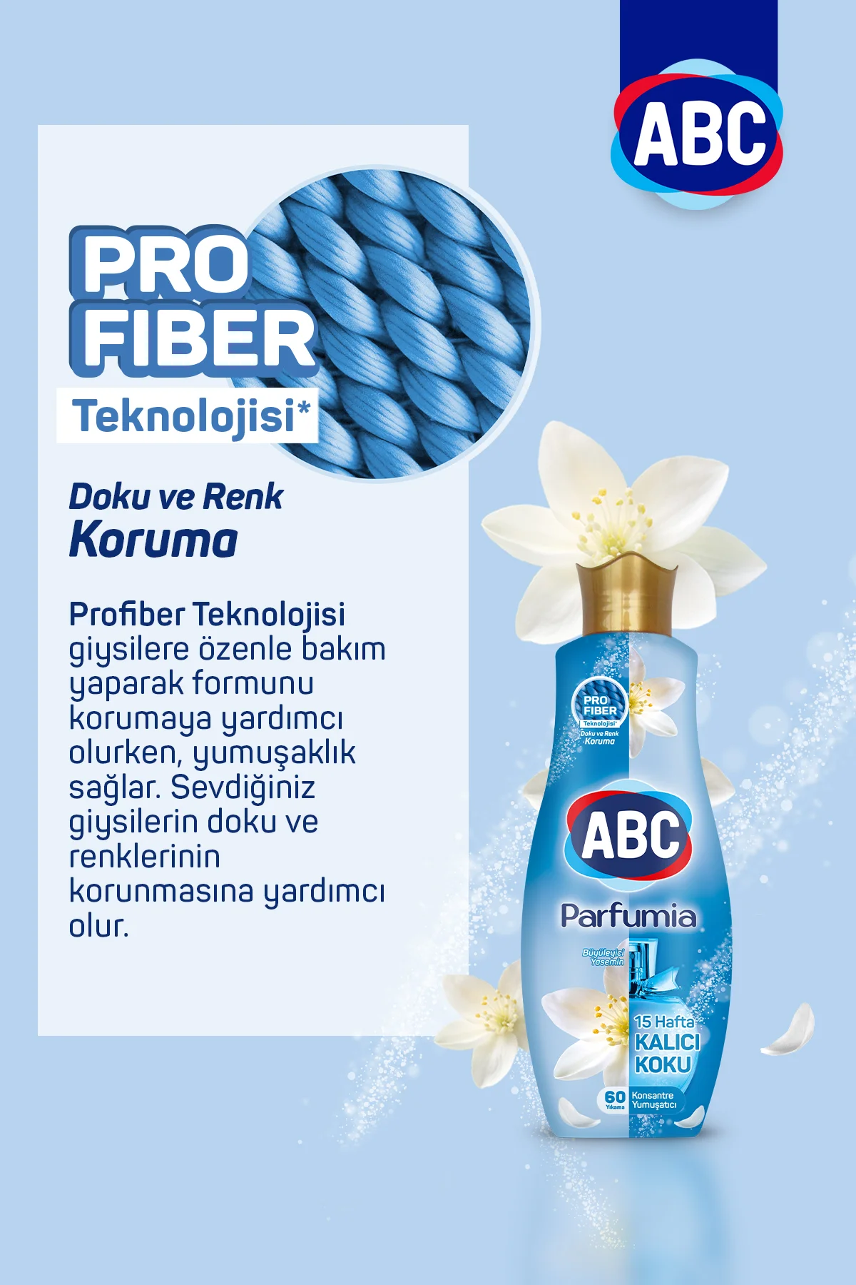 Konsantre Yumuşatacı Büyüleyici Yasemin 1440 ml
