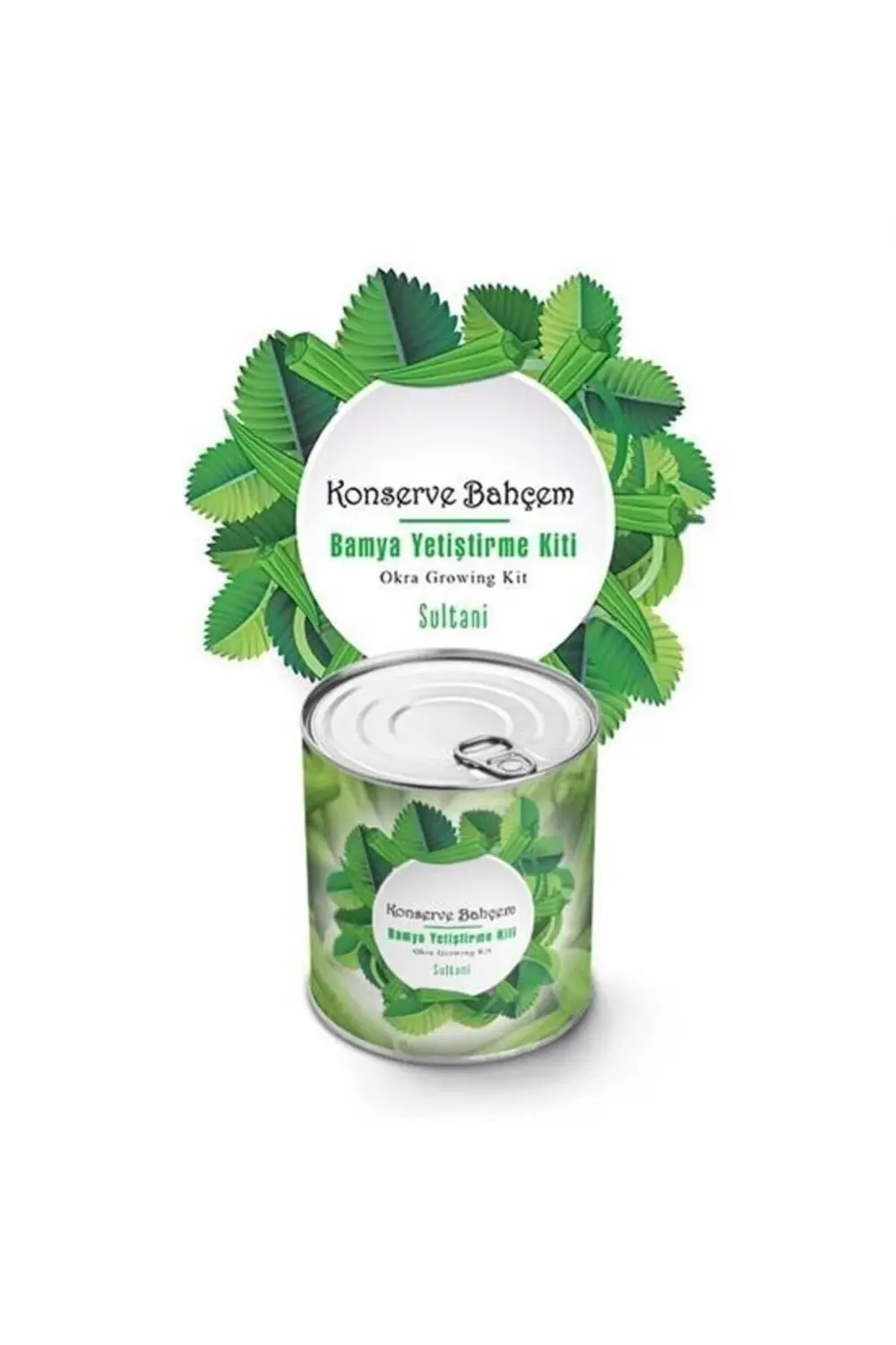 ® Konserve Bahçem Evde Konservede Sultani Bamya Yetiştirme Kiti