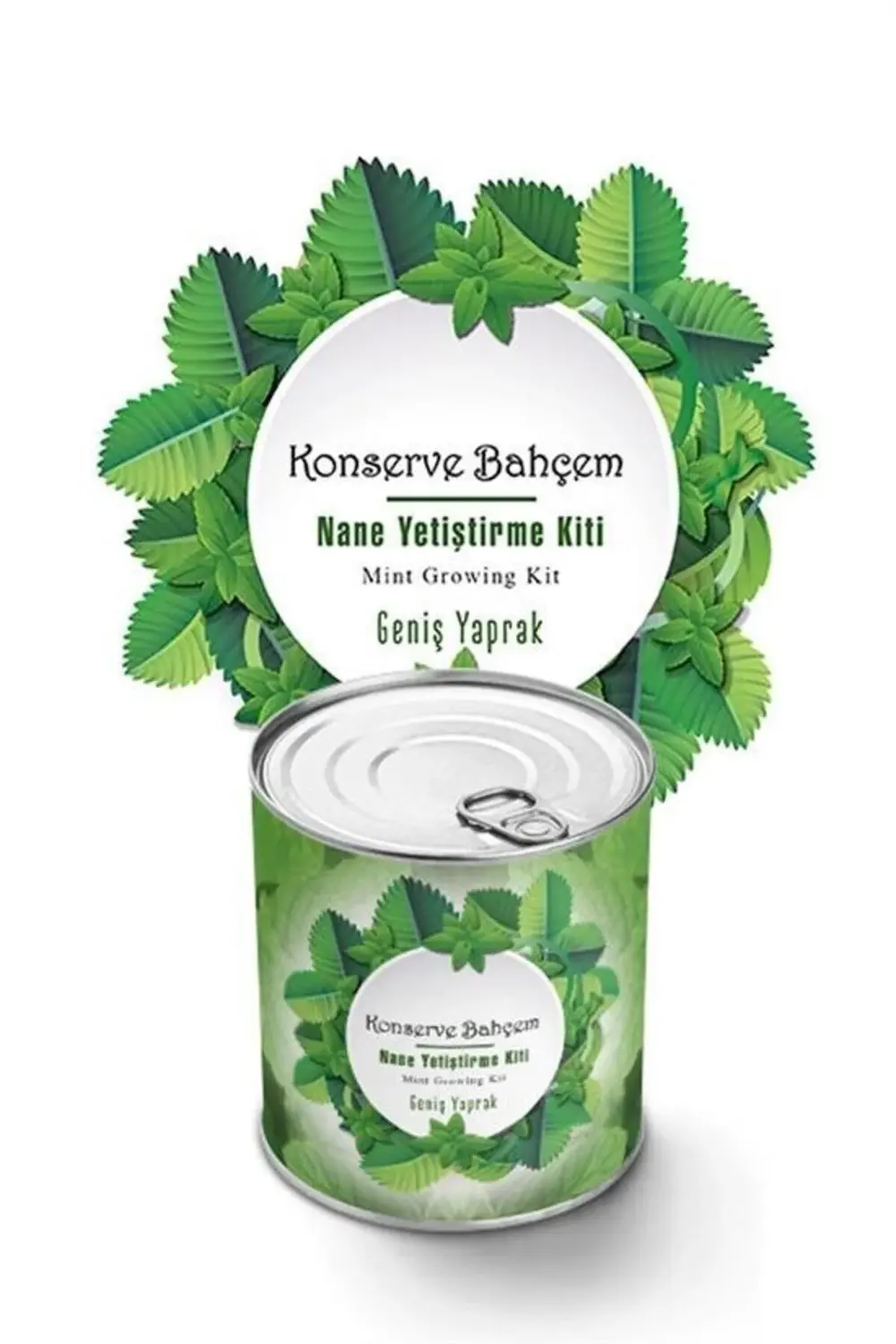 ® Konserve Bahçem Nane Yetiştirme Kiti