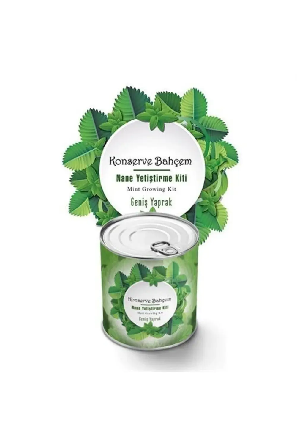® Konserve Bahçem Nane Yetiştirme Kiti
