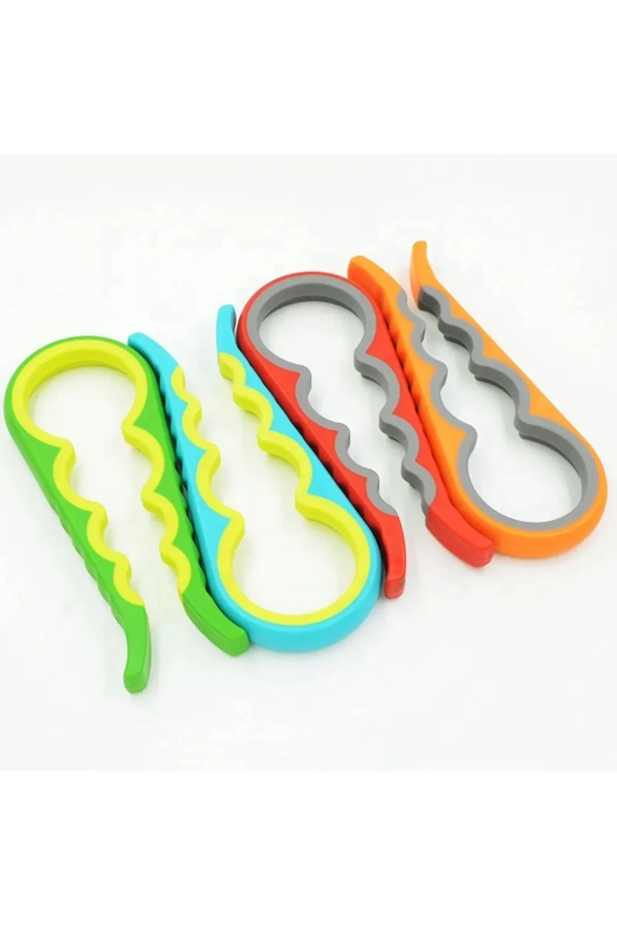 Konserve Kavanoz Şişe Açacağı Kavanoz Kapağı Açma Aparatı 4 Boy