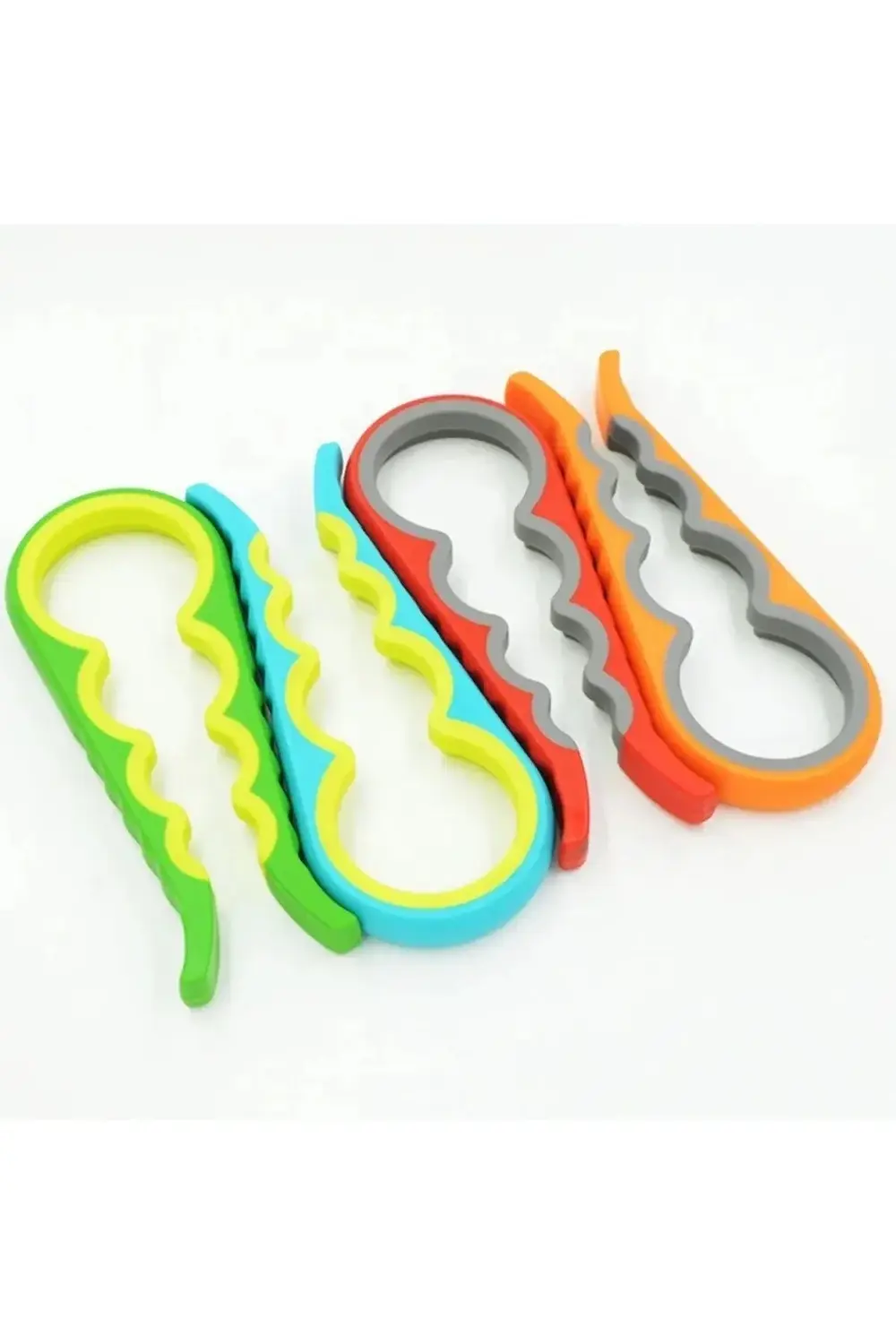 Konserve Kavanoz Şişe Açacağı Kavanoz Kapağı Açma Aparatı 4 Boy