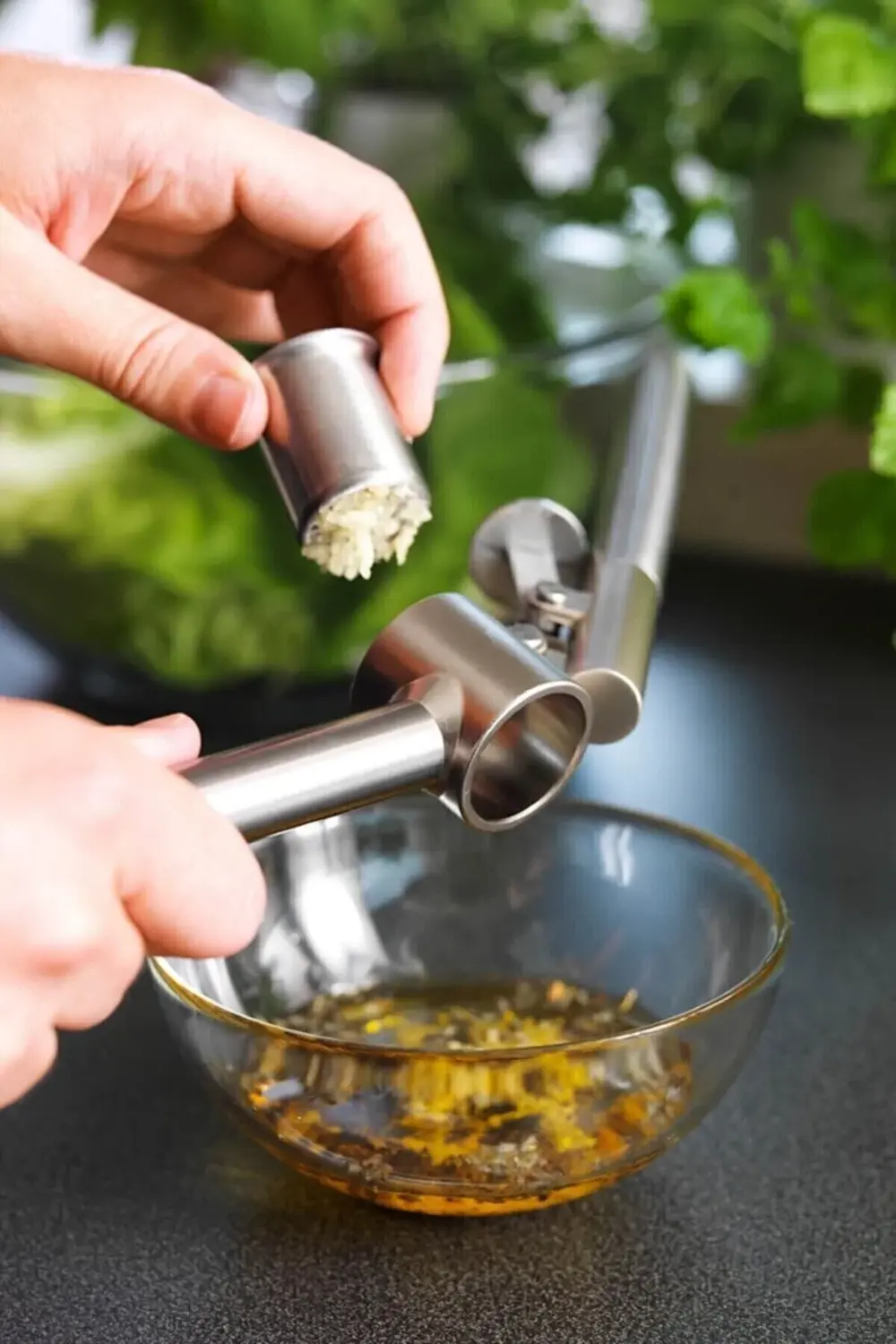 Konsıc Sarımsak Ezici Press Paslanmaz