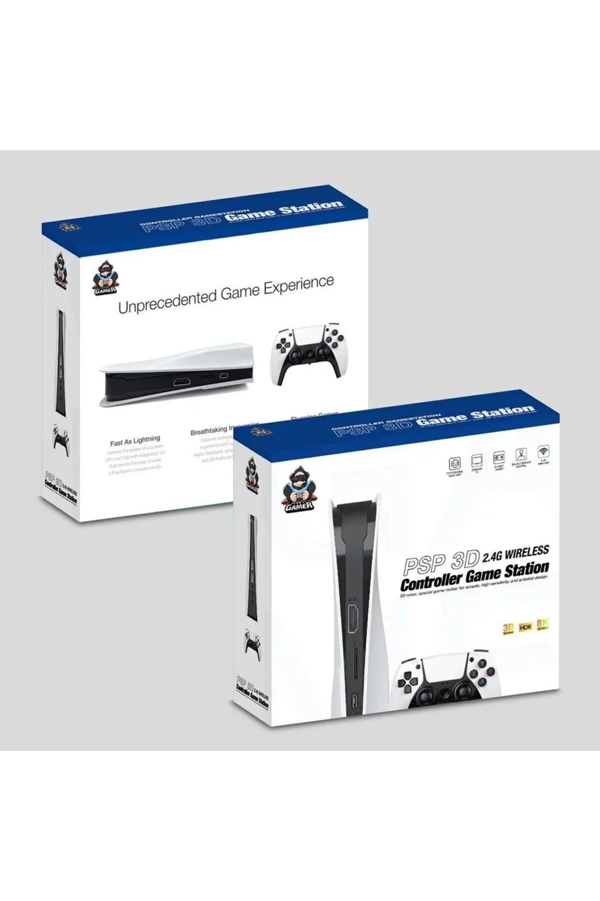 Konsol Gamepad ve Joystick - Renk: Beyaz, Bluetooth, Özellik: Kablosuz, Ürün Türü: Hafıza Kartı