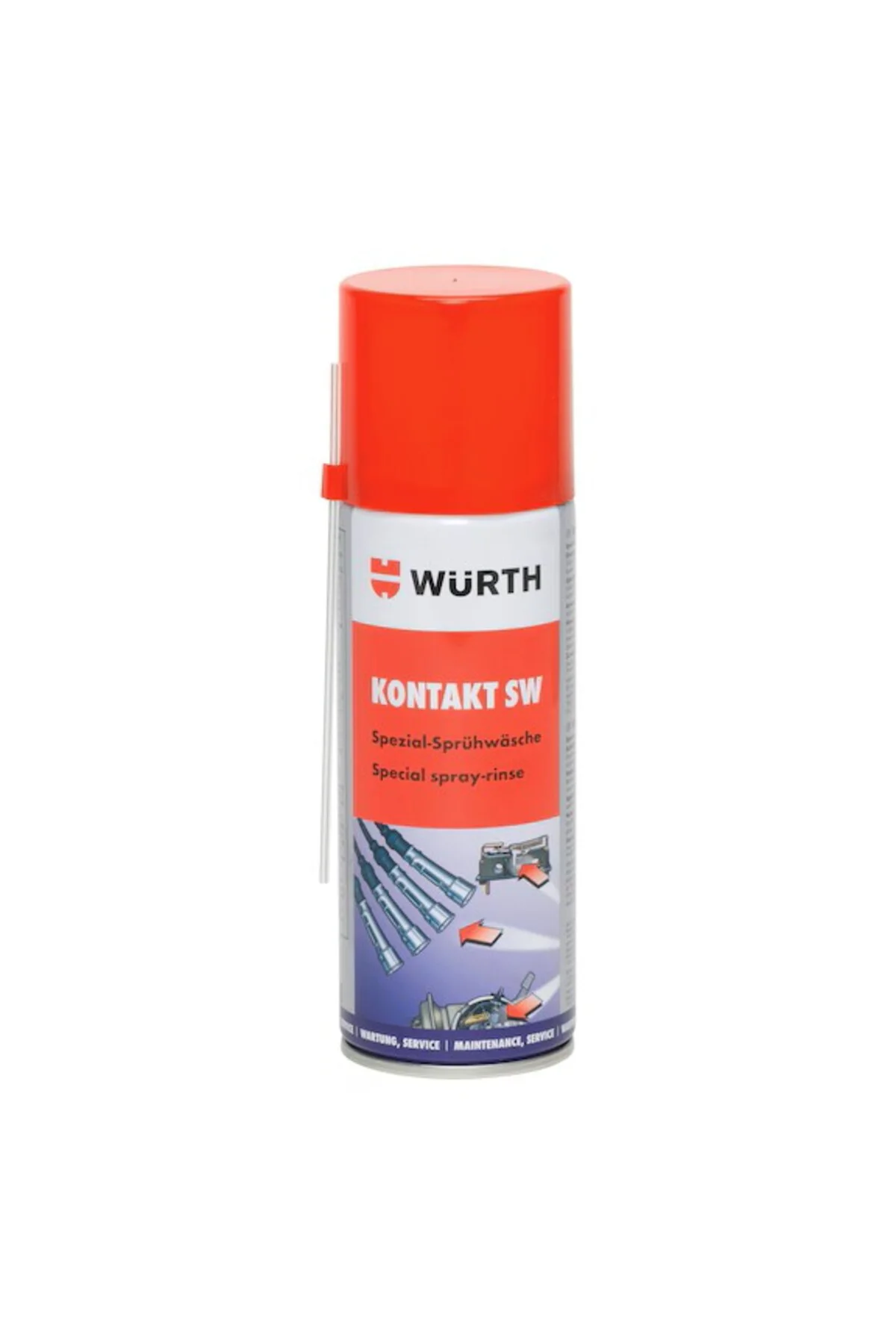 Kontakt SW Yıkama Spreyi 200 ml - Elektrikli Parçalar İçin Güçlü Temizleyici
