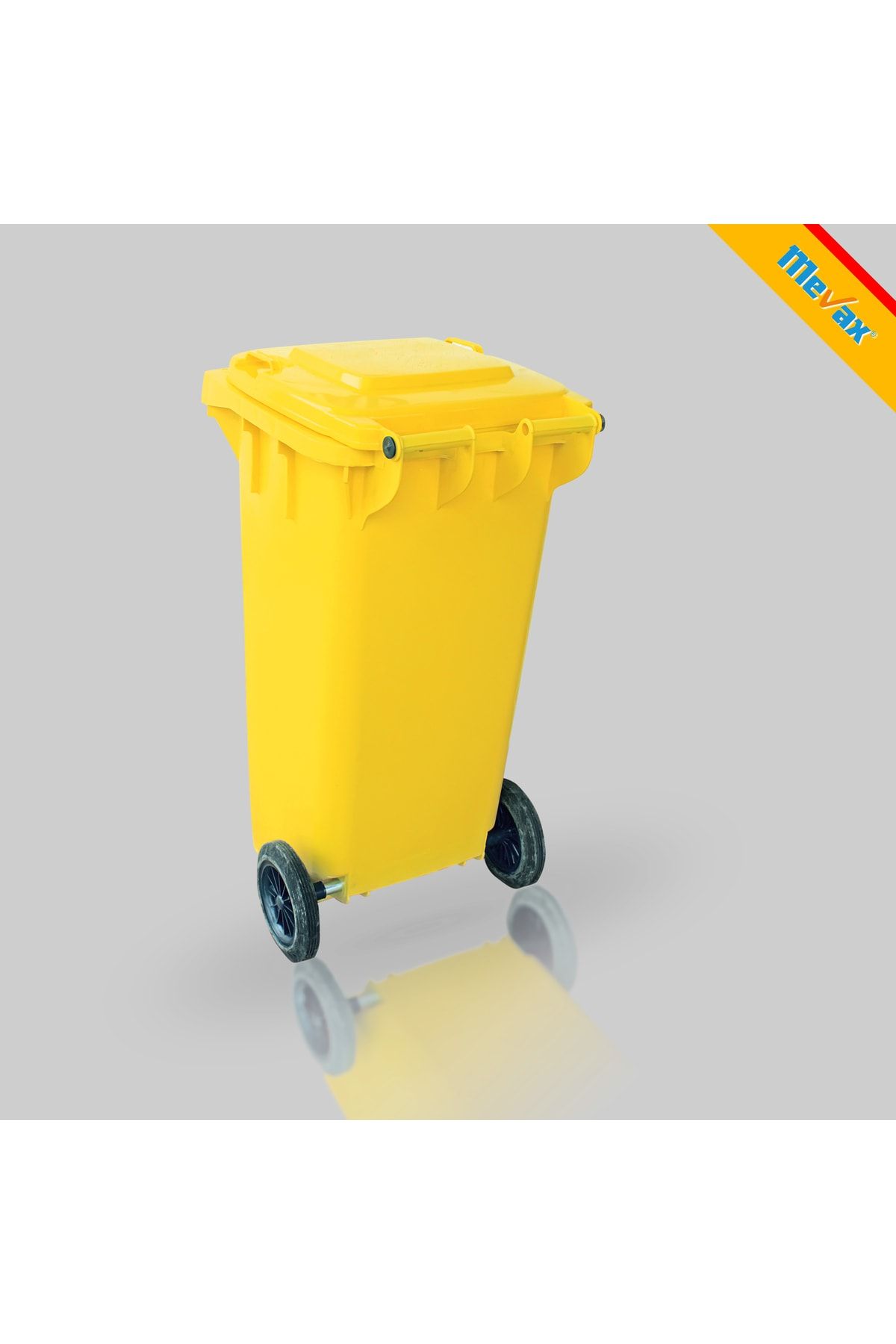 Konteyner Çöp Kovası 120 Lt Sarı