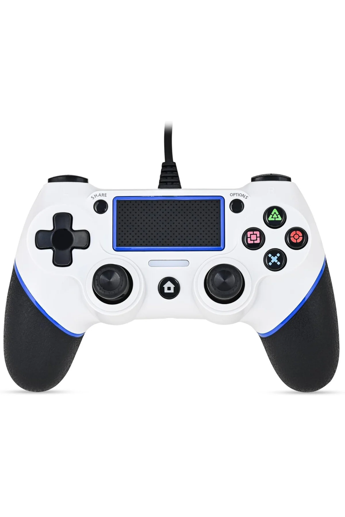 Kontorland PS4 Ve PC Uyumlu Titreşimli Kablolu Oyun Kolu GamePad