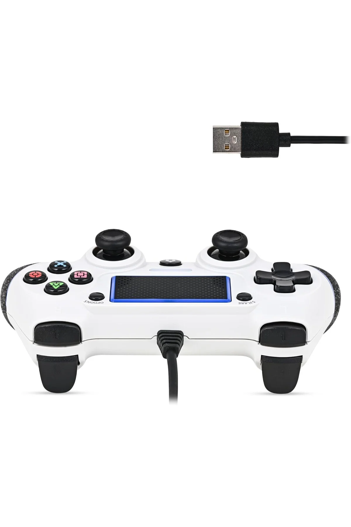 Kontorland PS4 Ve PC Uyumlu Titreşimli Kablolu Oyun Kolu GamePad
