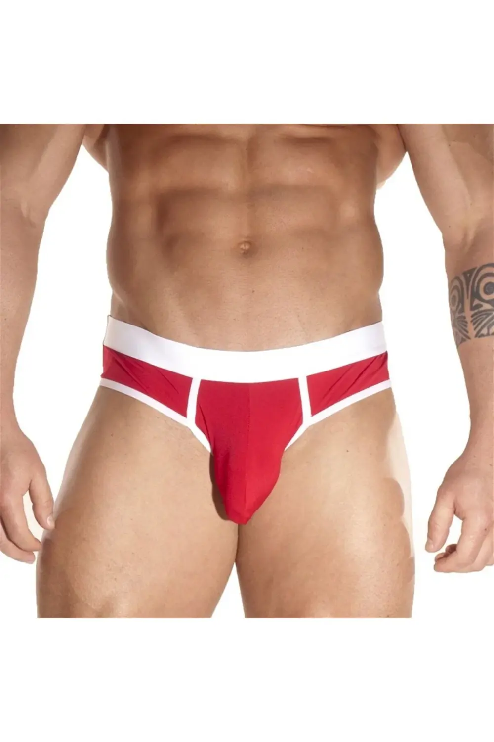 Kontras Biyeli Erkek Slip