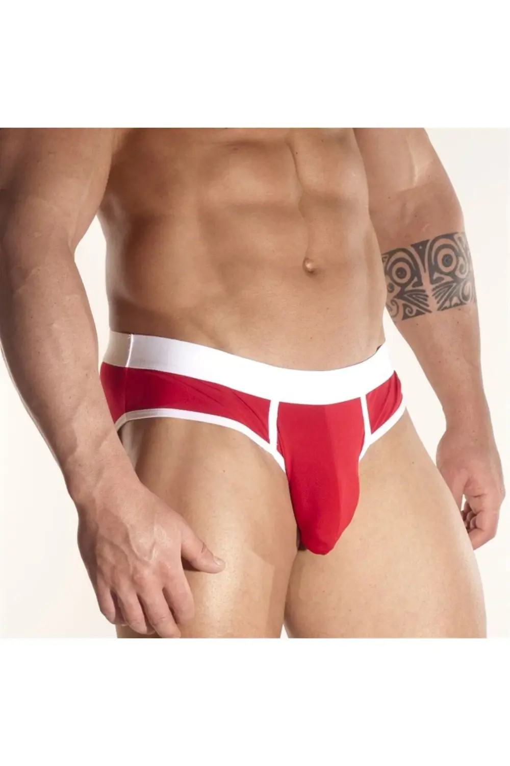 Kontras Biyeli Erkek Slip